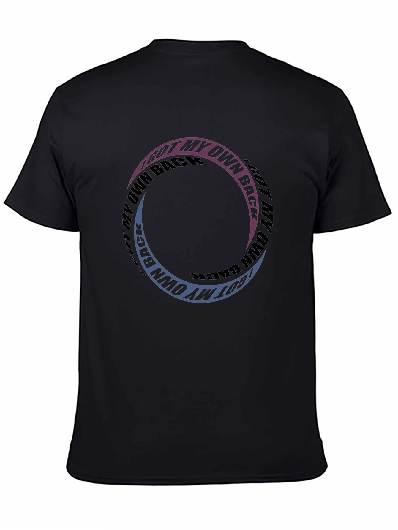 I Got My Own Back Graphic Tee - Black