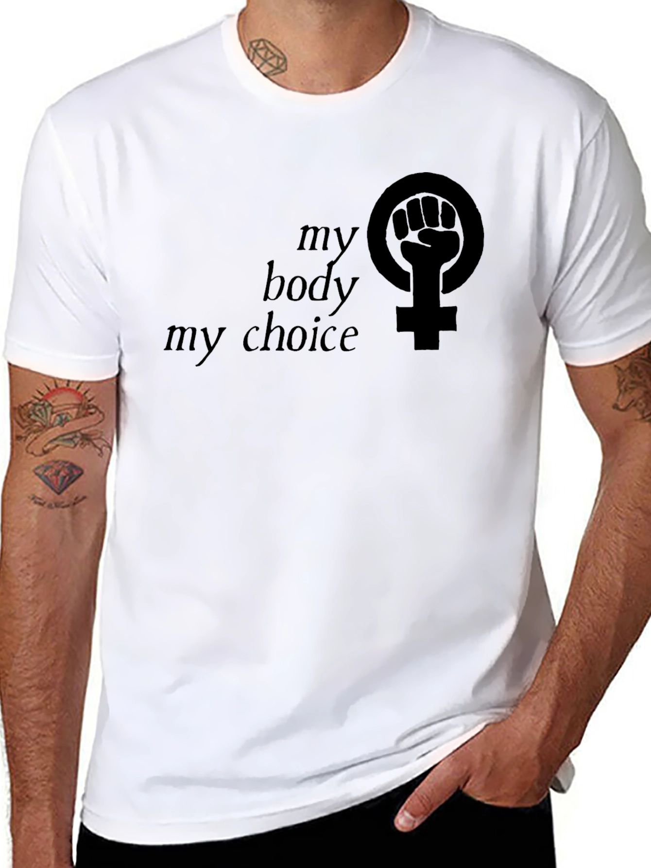 My Body My Choice Graphic T-Shirt
