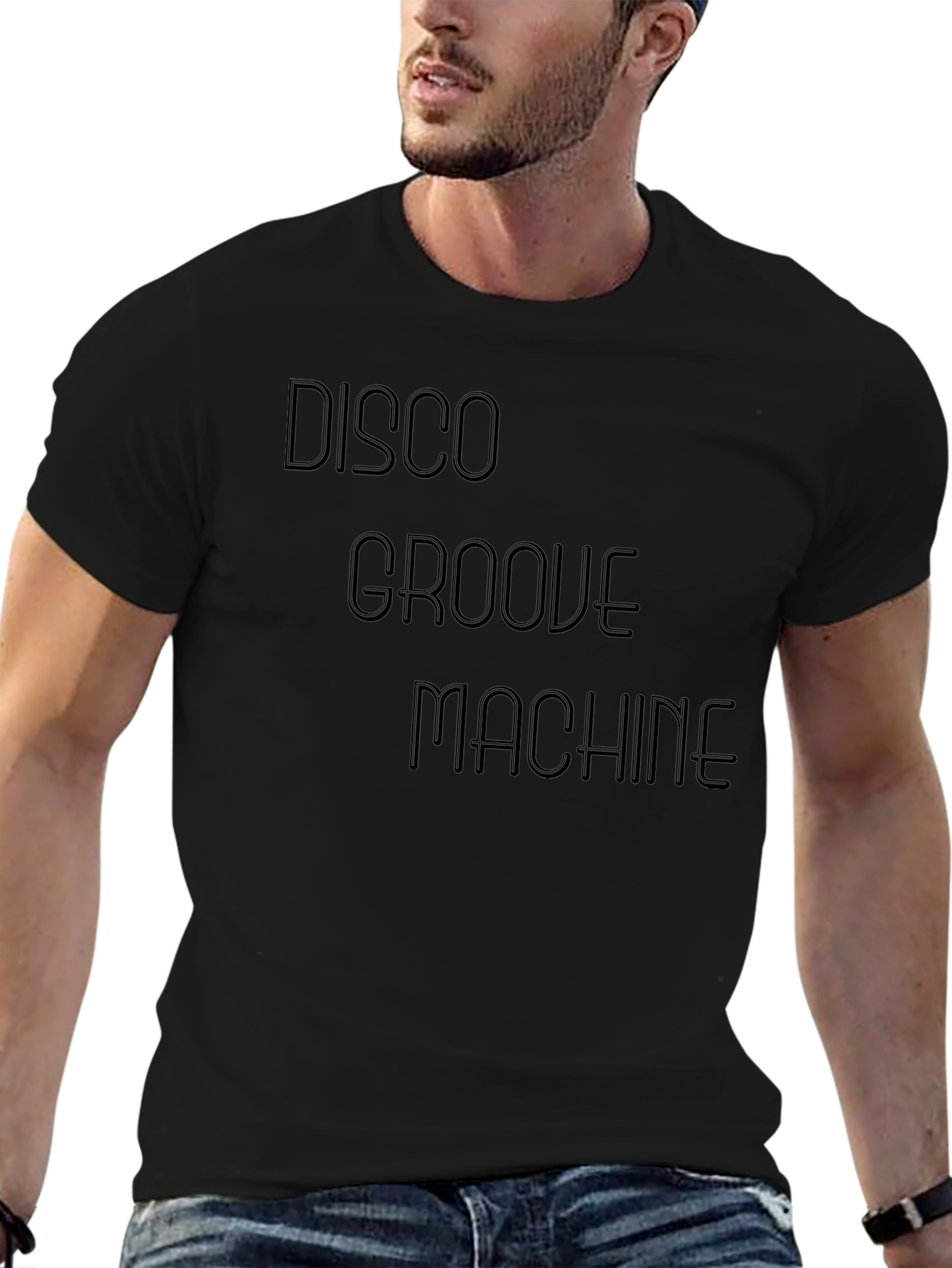 Disco Groove Machine Tee - Retro Party Vibes