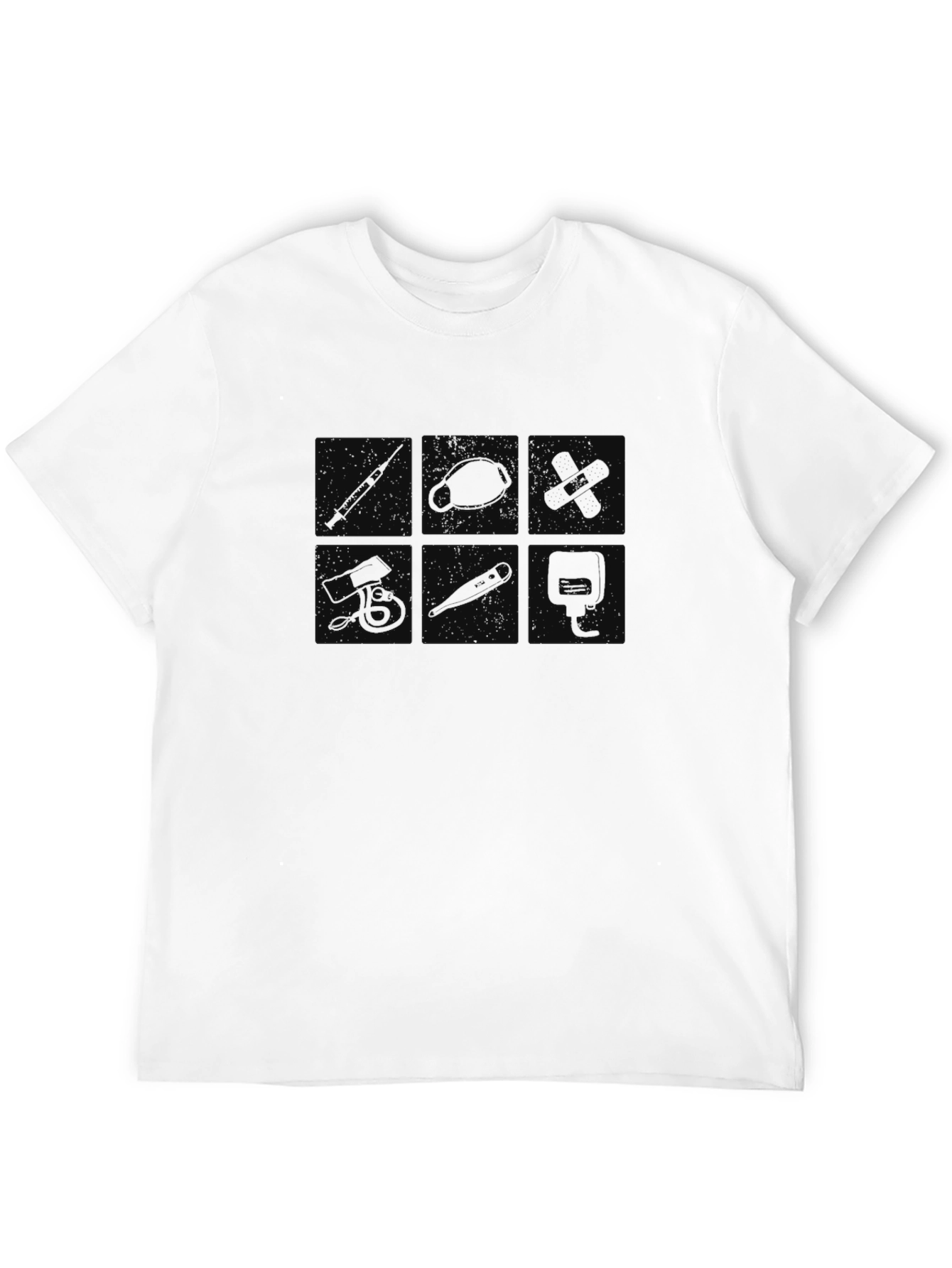 Medical Professional Black Graphic T-Shirt
