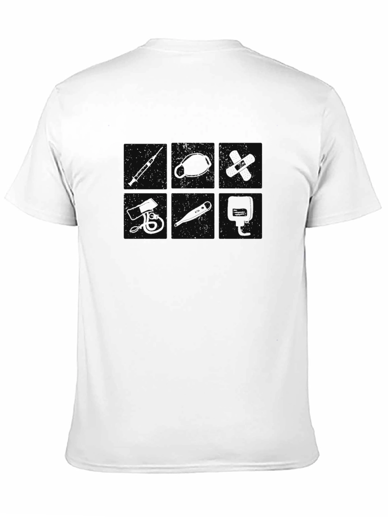 Medical Professional Black Graphic T-Shirt
