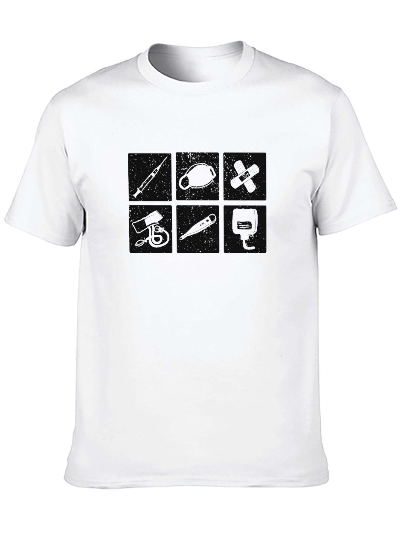 Medical Professional Black Graphic T-Shirt