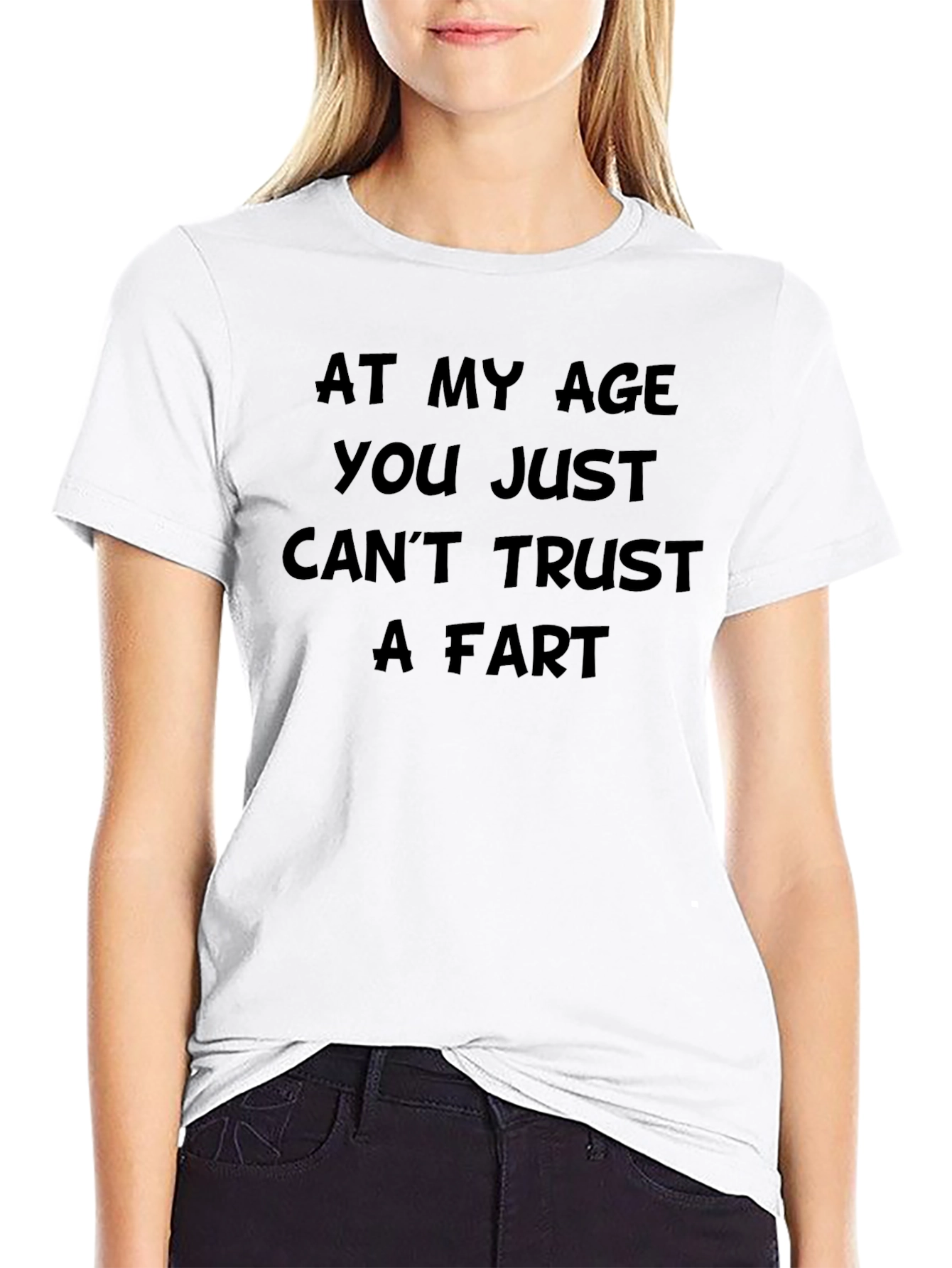 Humorous Cant Trust a Fart Graphic T-Shirt