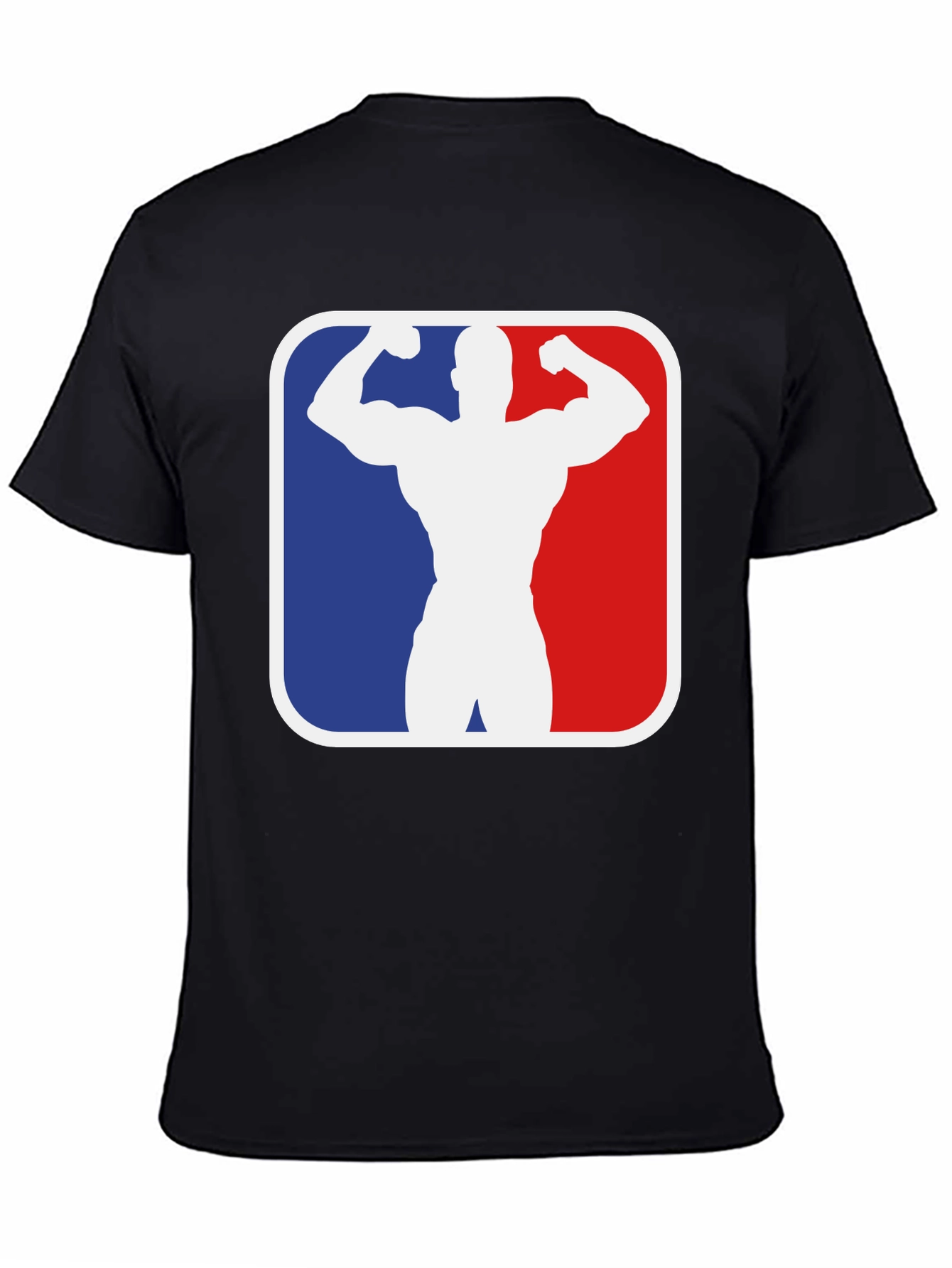 Muscleman Silhouette Graphic Tee