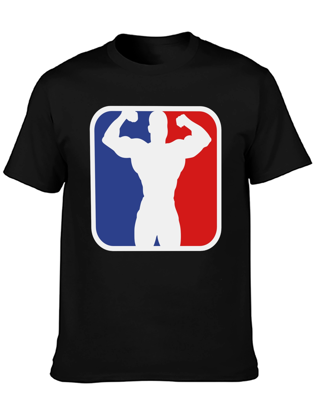 Muscleman Silhouette Graphic Tee