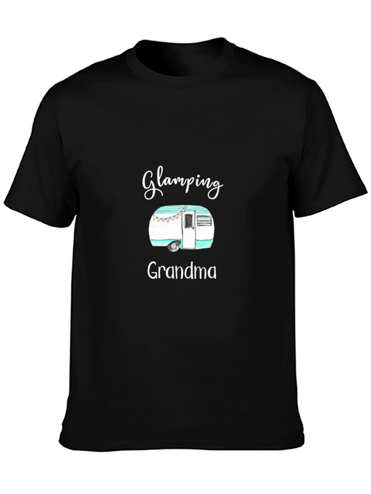 Glamping Grandma T-Shirt - Novelty Camping Apparel