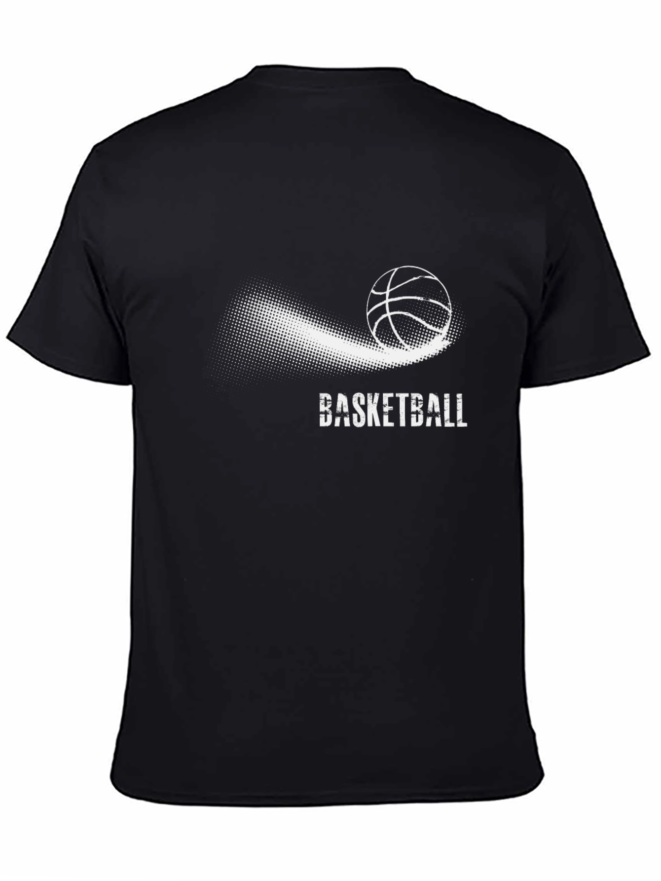 Basketball Graphic Tee - Black