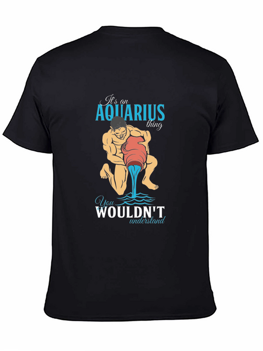 Aquarius Thing Graphic Tee - Zodiac Sign Shirt