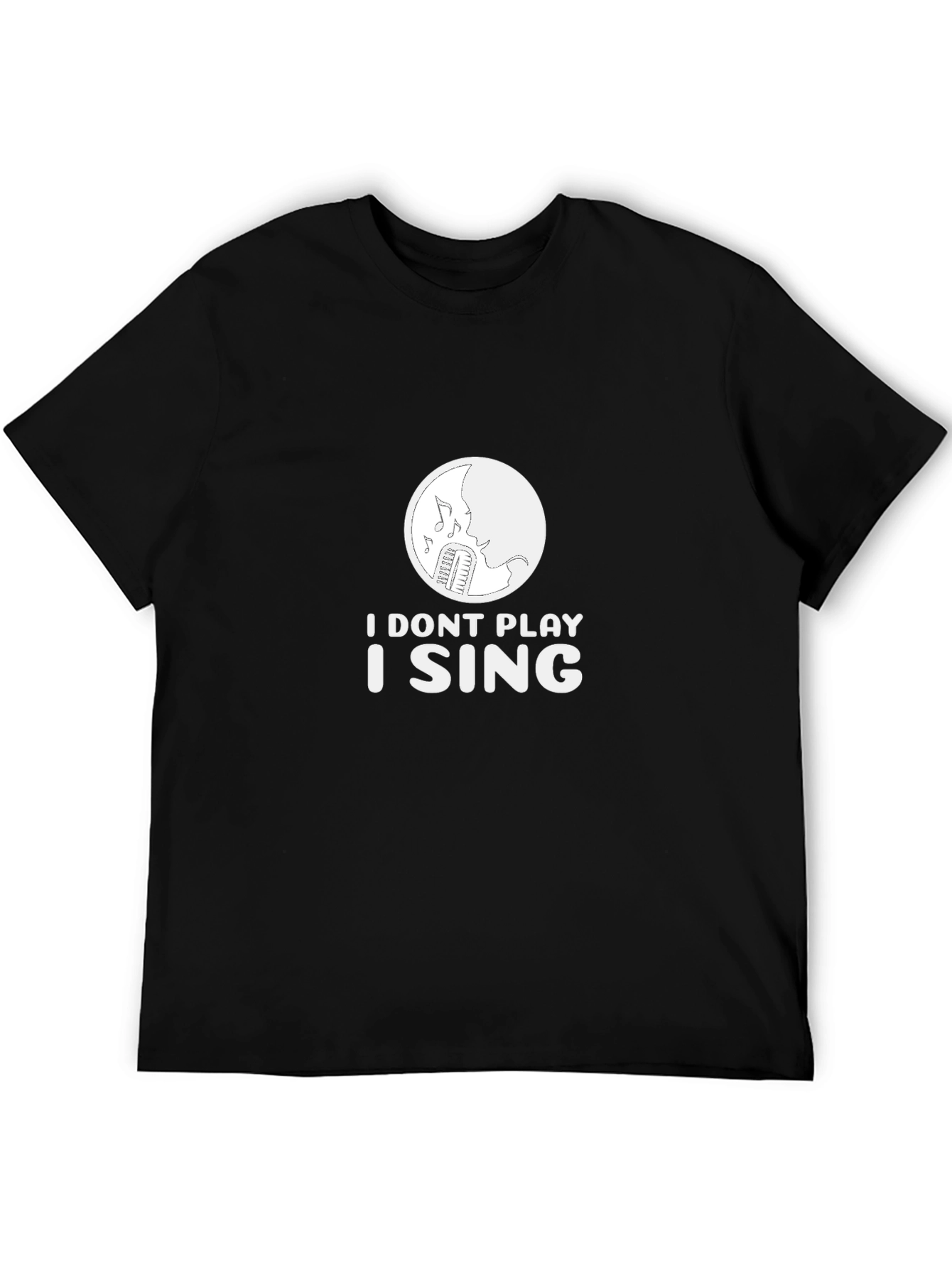 I SING Graphic Tee - Musicians Statement Shirt