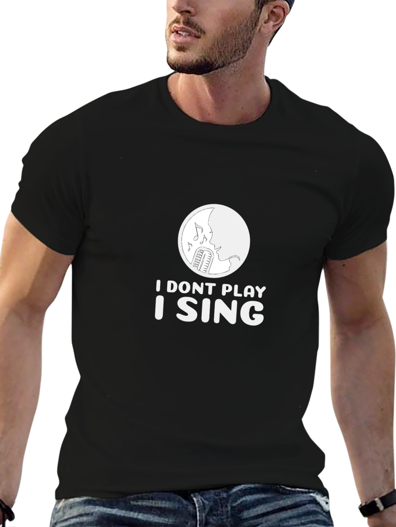 I SING Graphic Tee - Musicians Statement Shirt