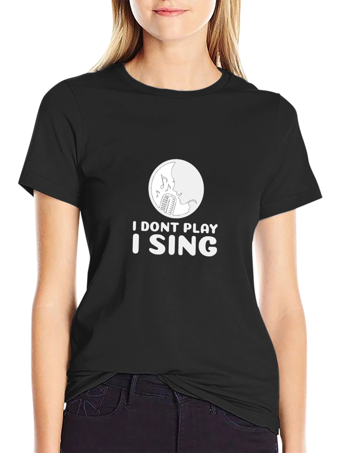 I SING Graphic Tee - Musicians Statement Shirt