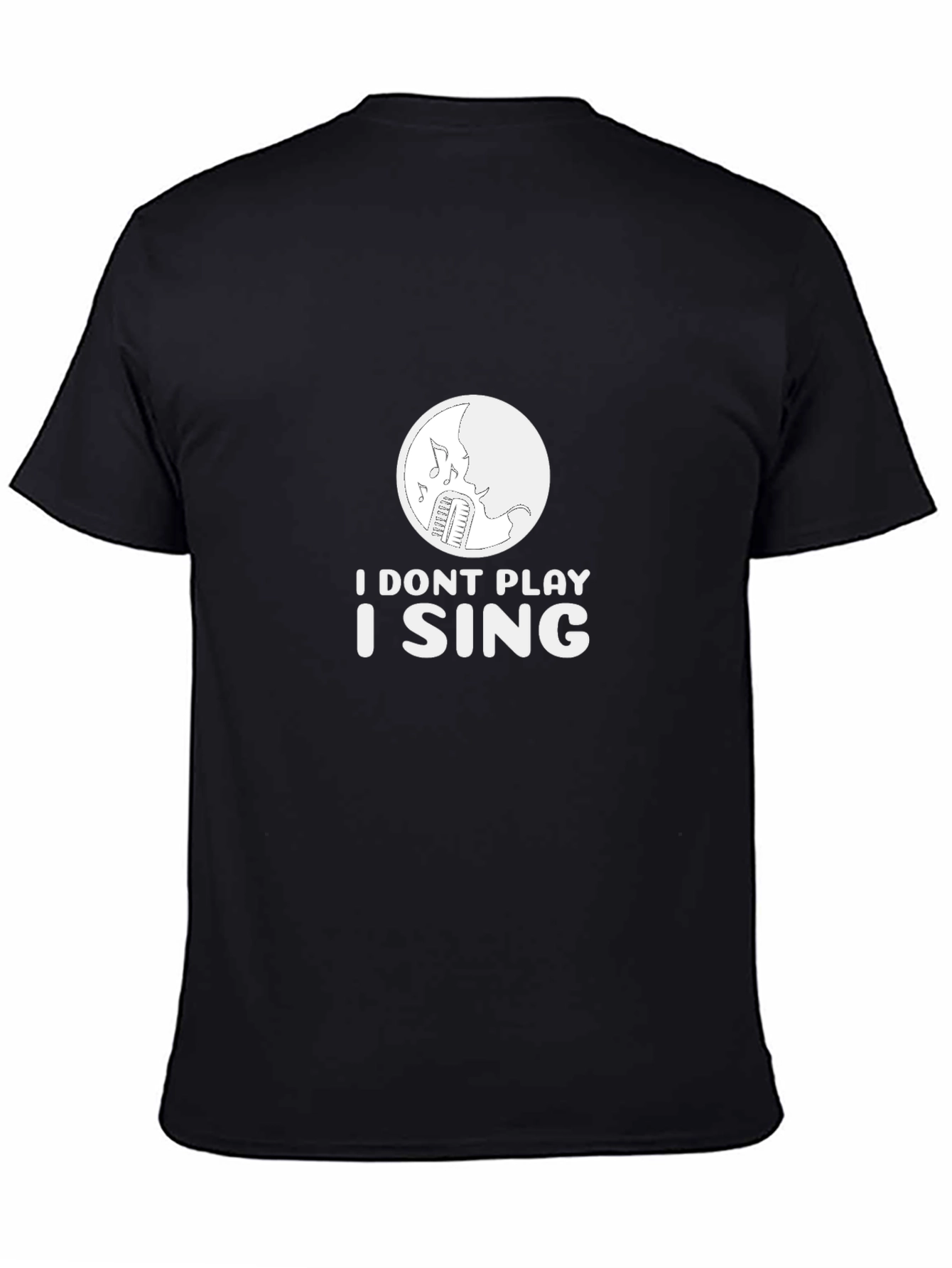 I SING Graphic Tee - Musicians Statement Shirt