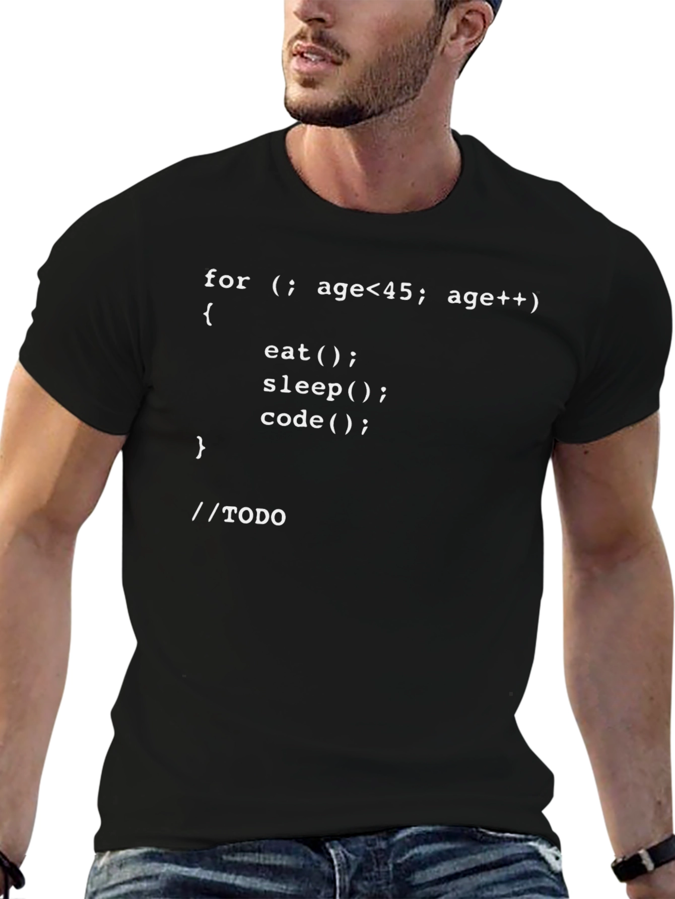 Coders Daily Life T-Shirt - Eat Sleep Code!