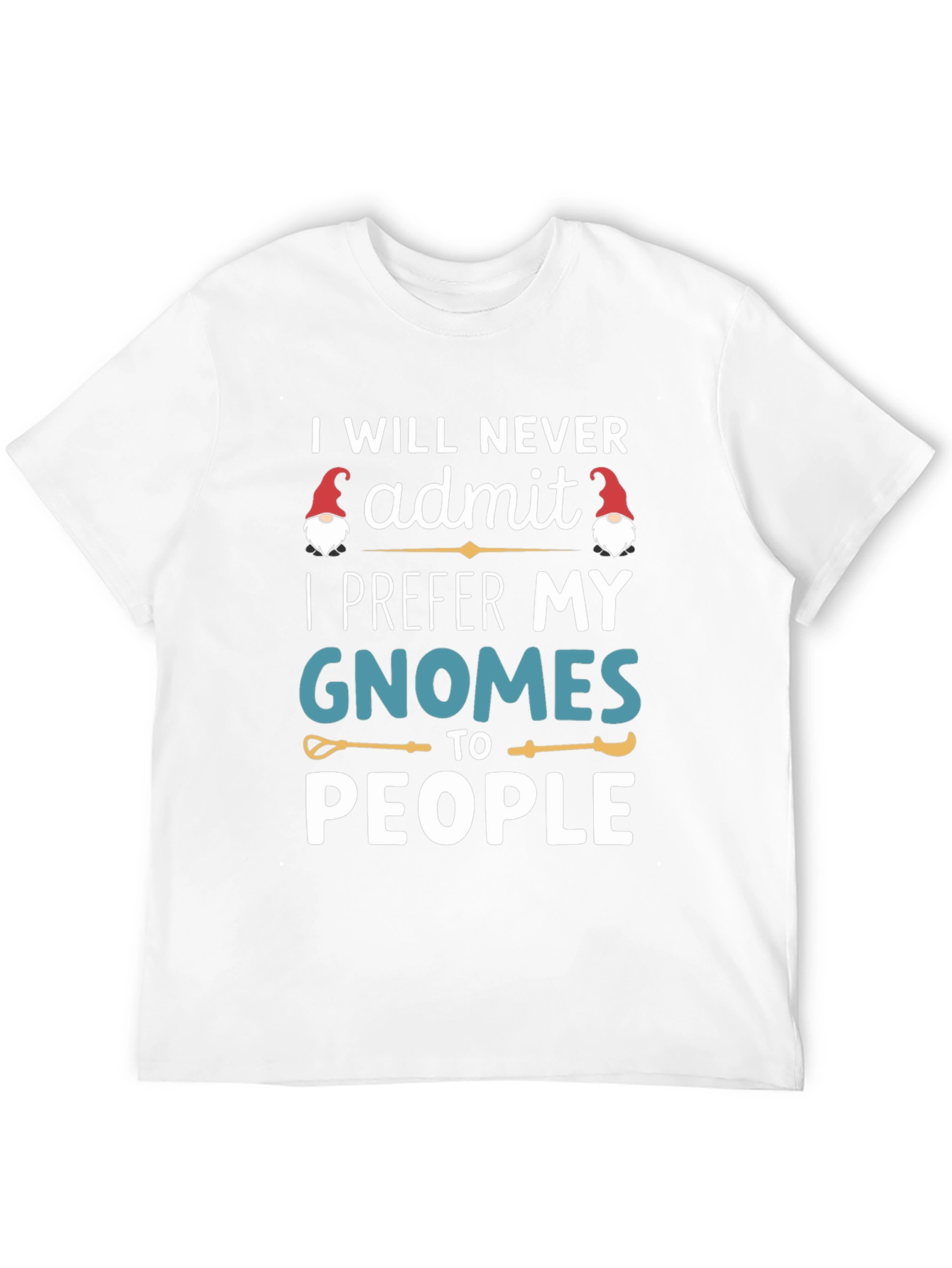 Gnomes Before People Graphic Tee