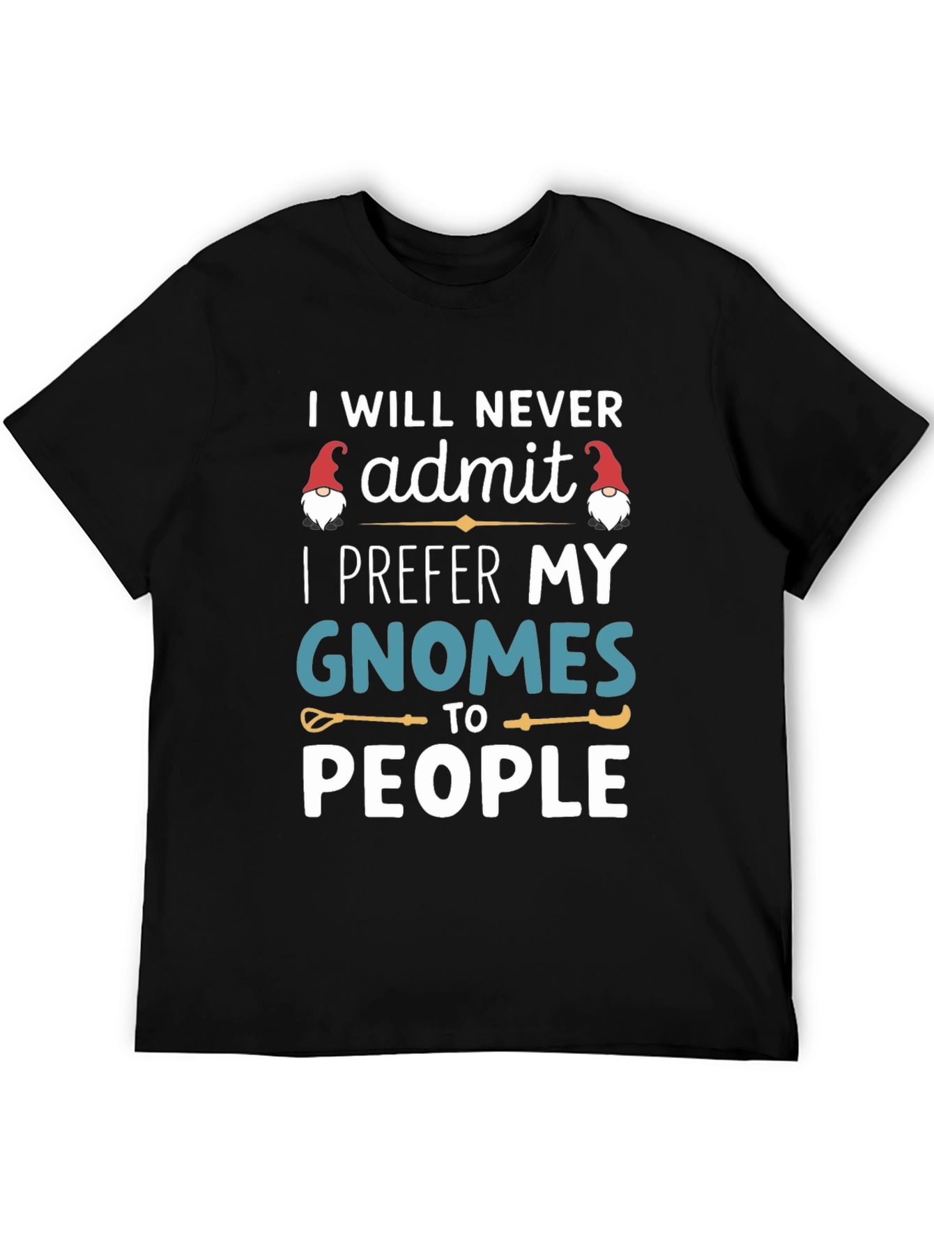 Gnomes Before People Graphic Tee