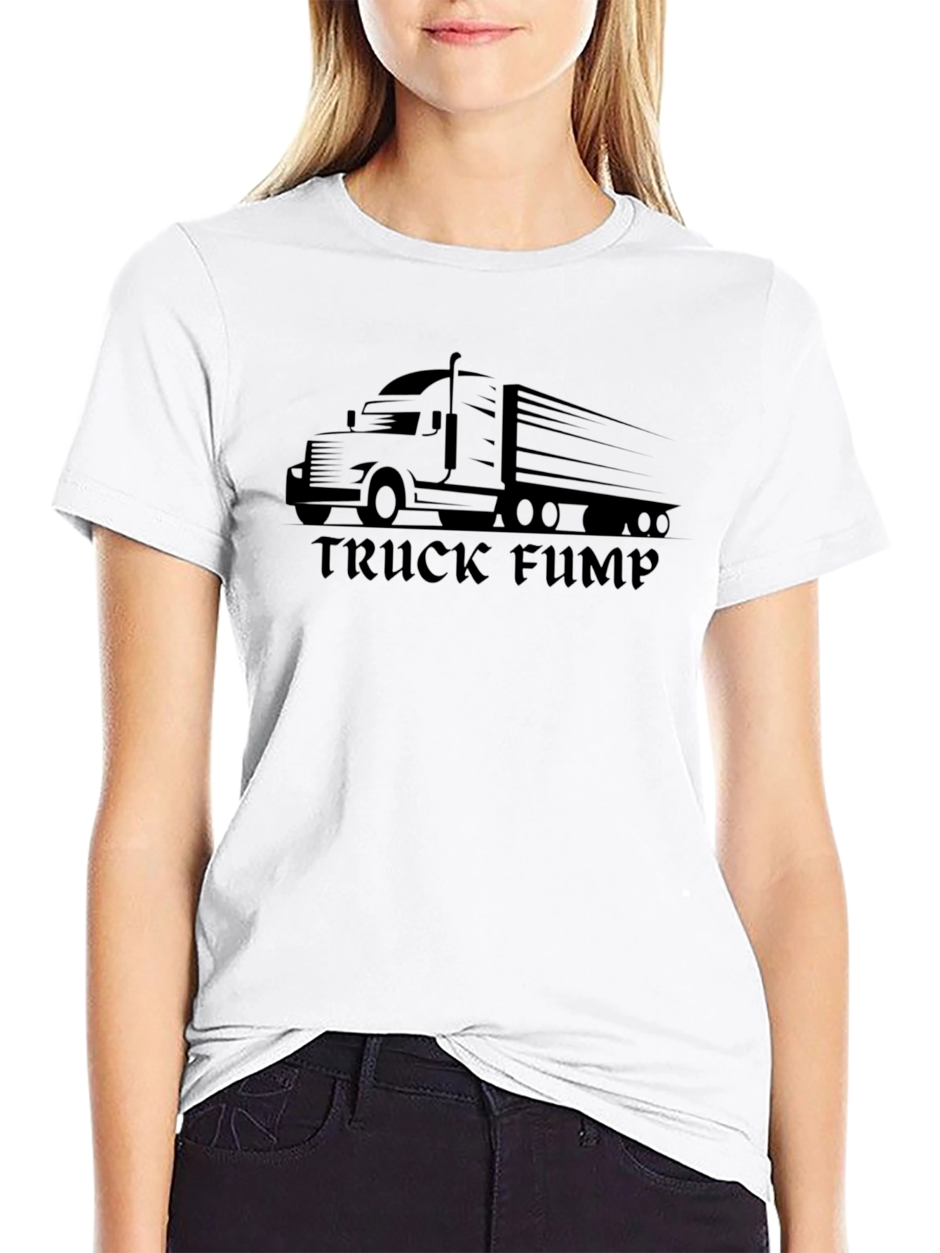 Truck Fump Graphic T-Shirt - Cool Black Tee