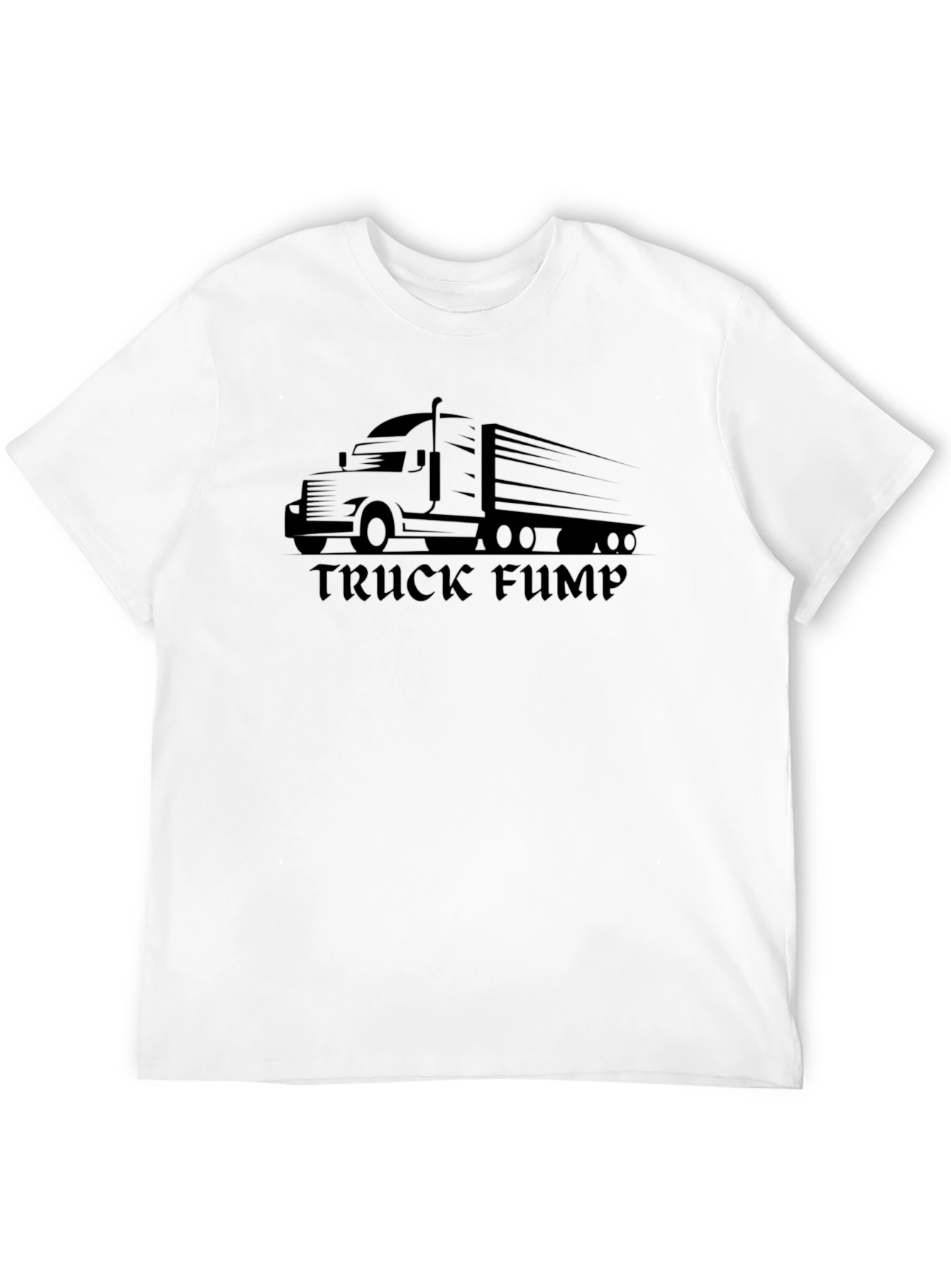 Truck Fump Graphic T-Shirt - Cool Black Tee