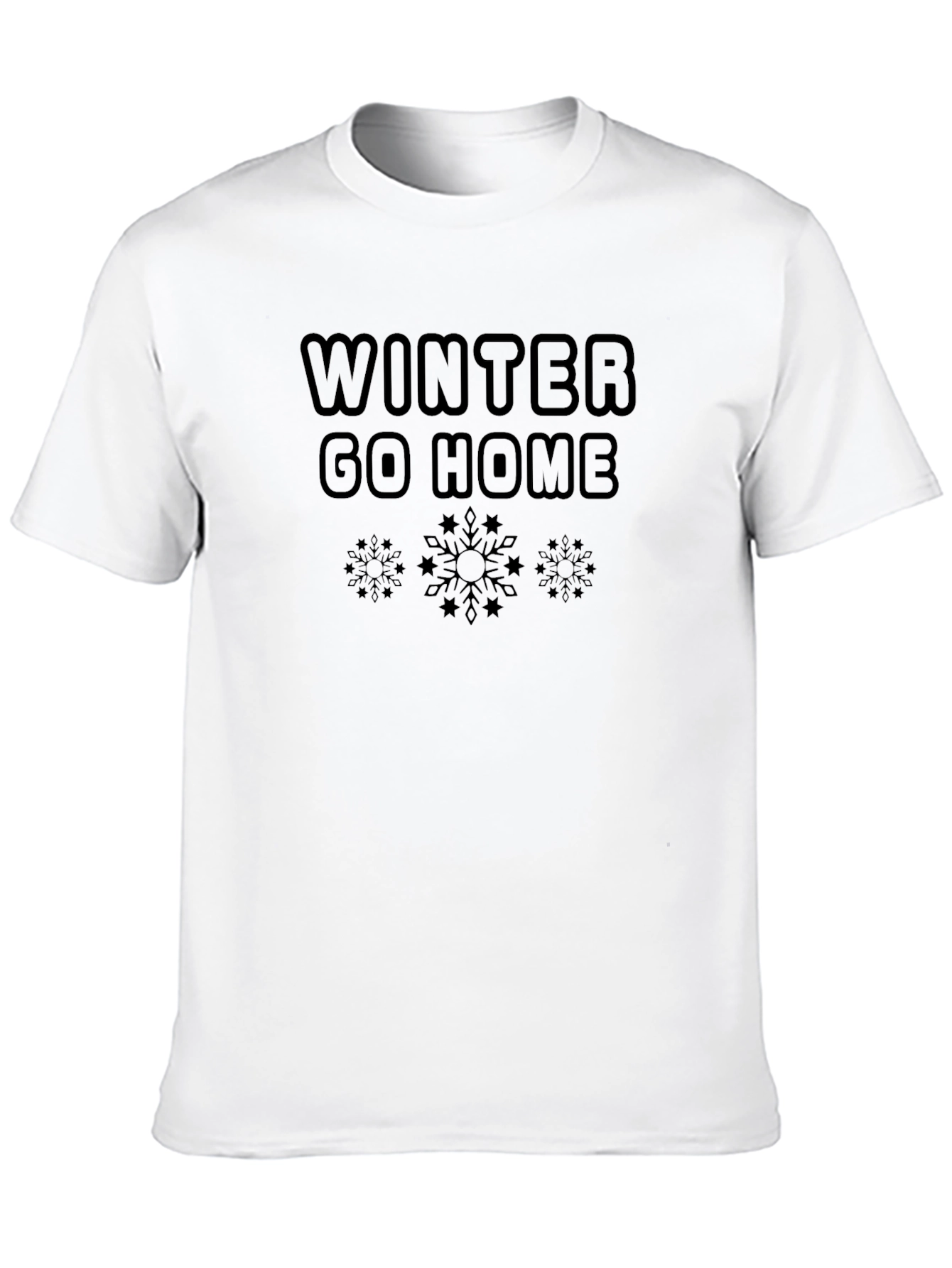 Winter Go Home Graphic T-Shirt