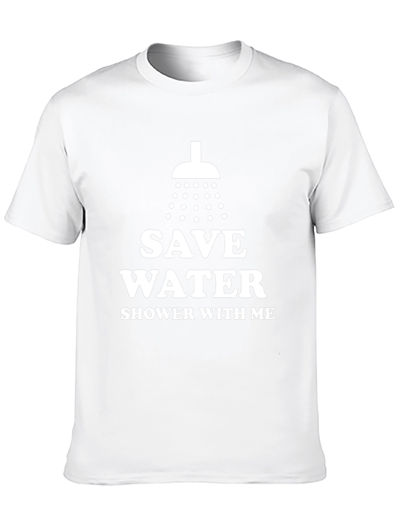 Funny Save Water Shower With Me Graphic Tee