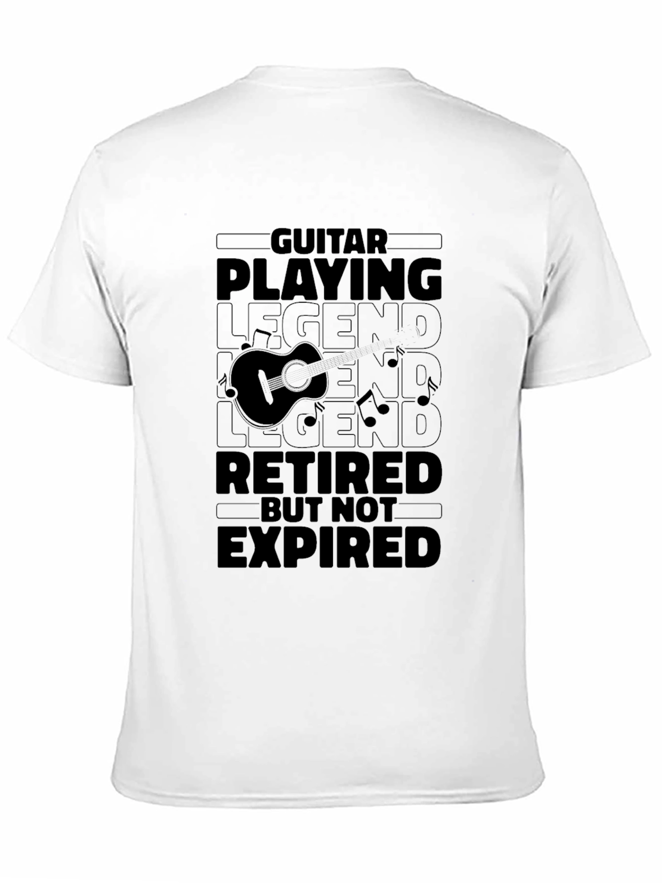Guitar Playing Legend Retired T-Shirt