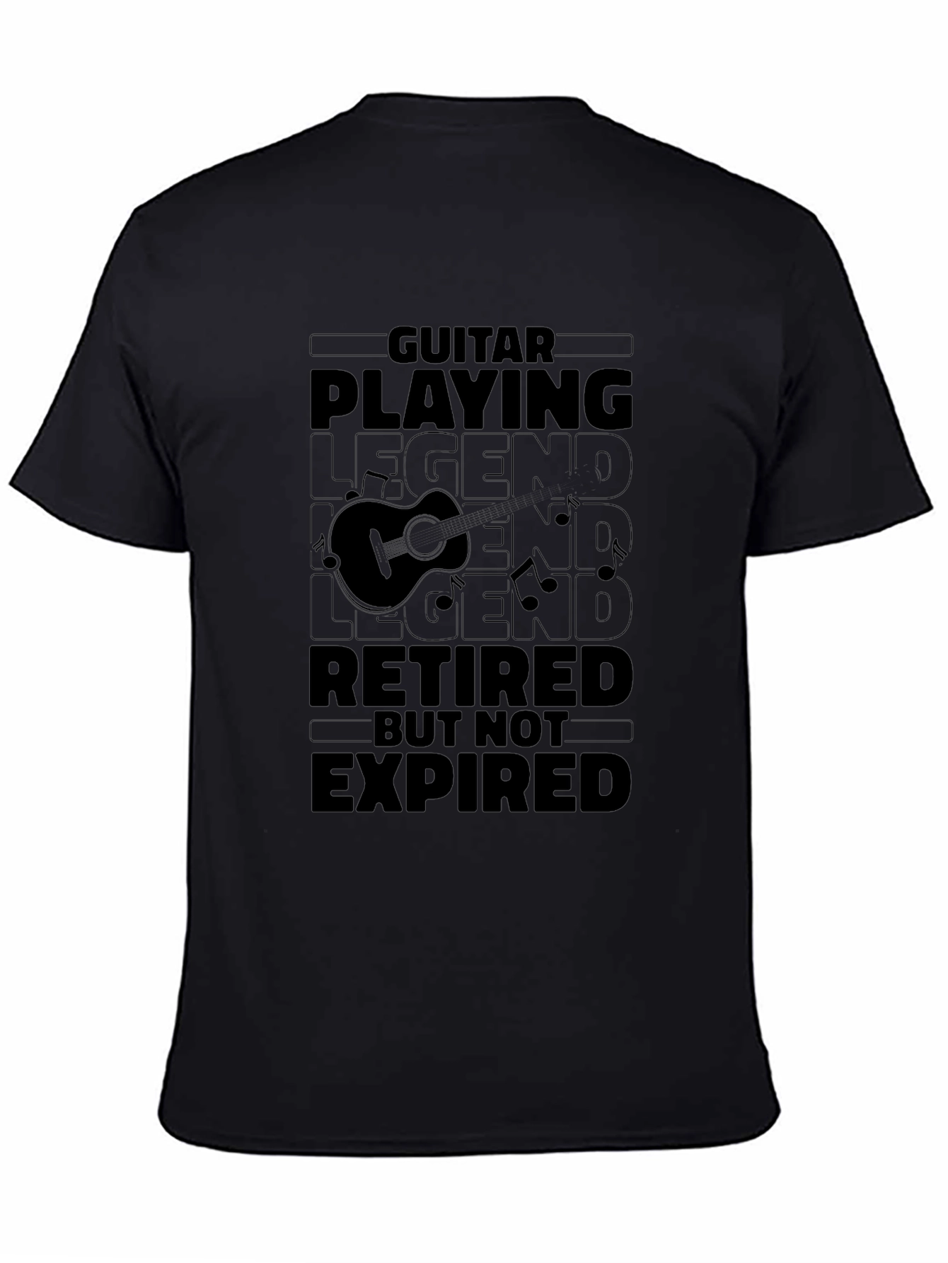 Guitar Playing Legend Retired T-Shirt