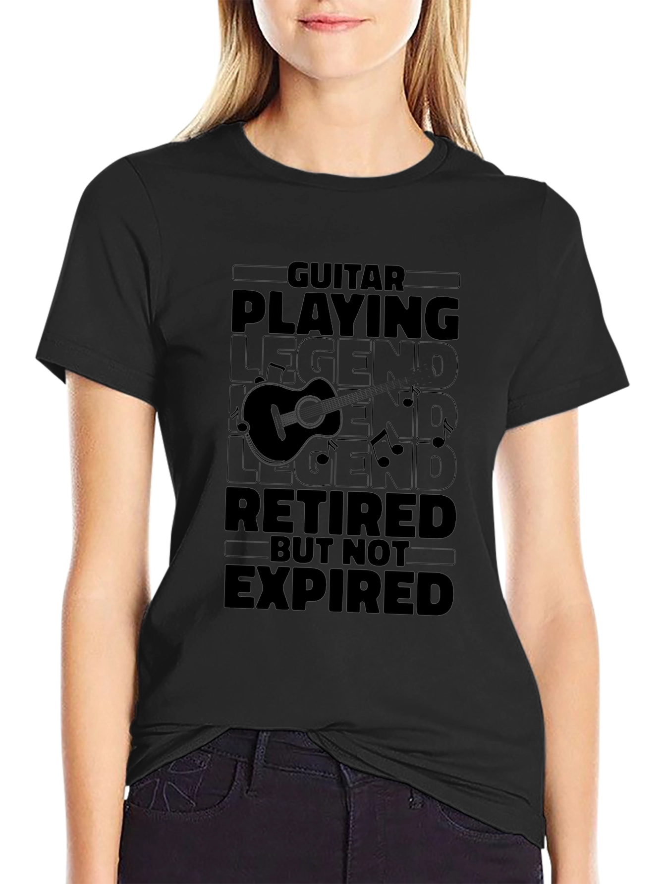 Guitar Playing Legend Retired T-Shirt