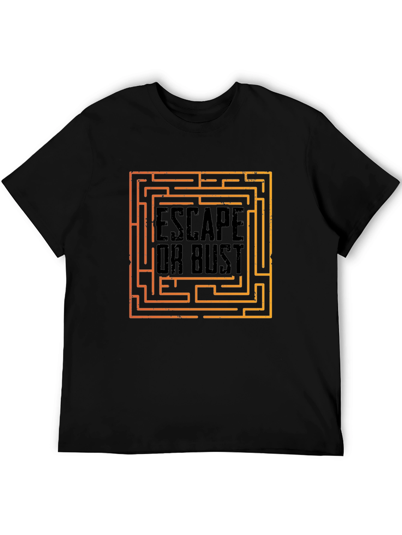 Escape or Bust Maze Graphic Tee