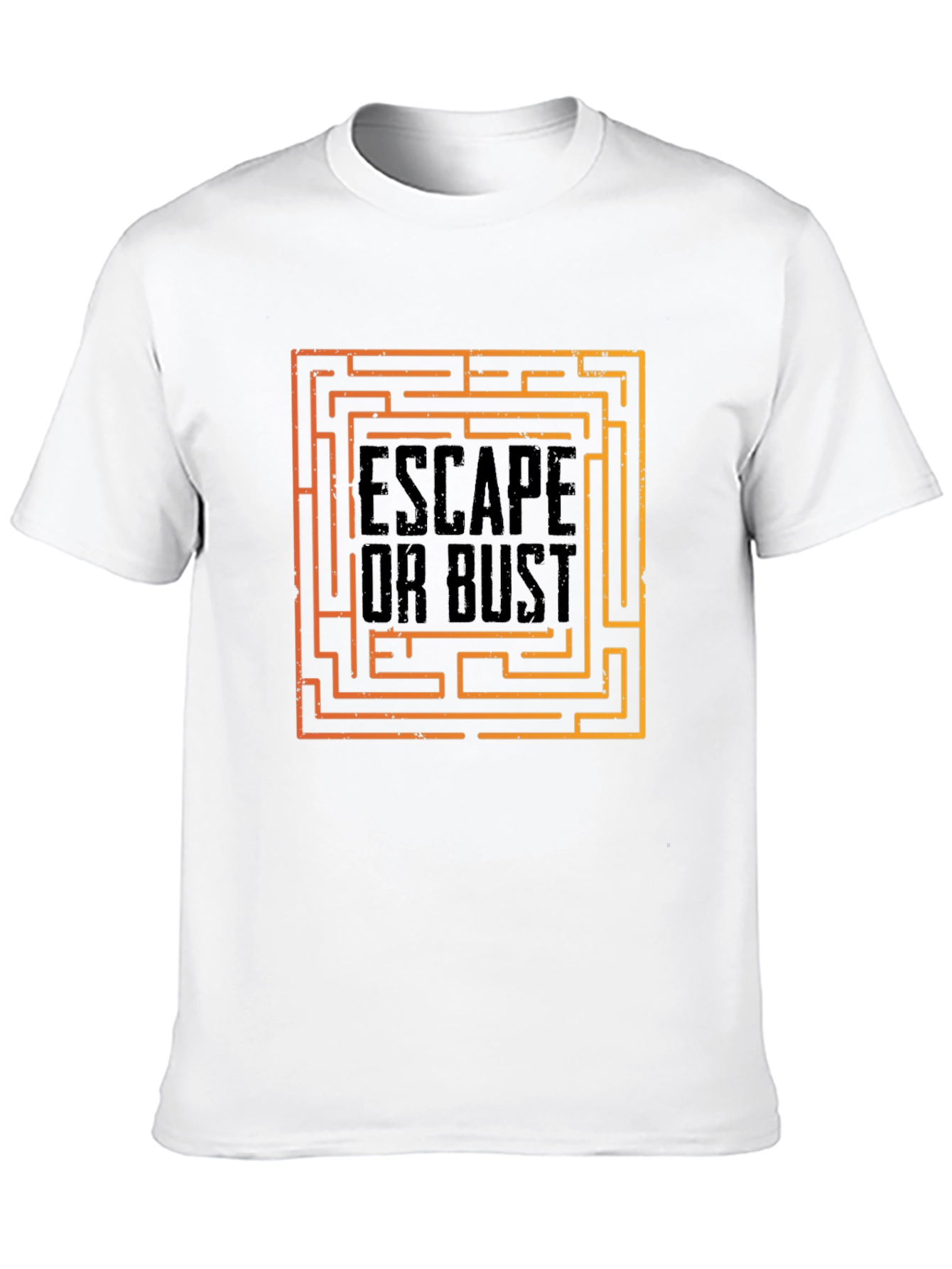 Escape or Bust Maze Graphic Tee