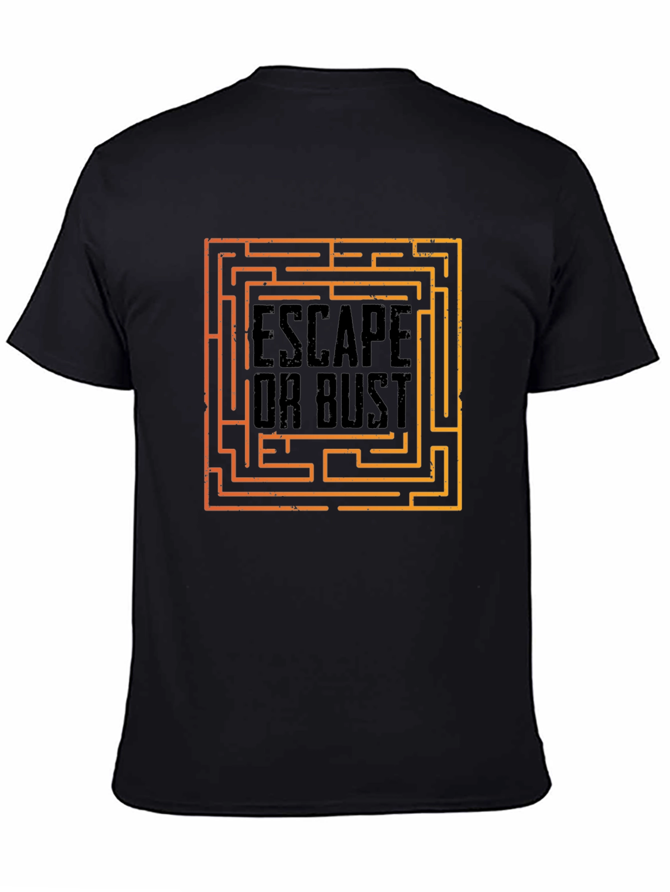 Escape or Bust Maze Graphic Tee