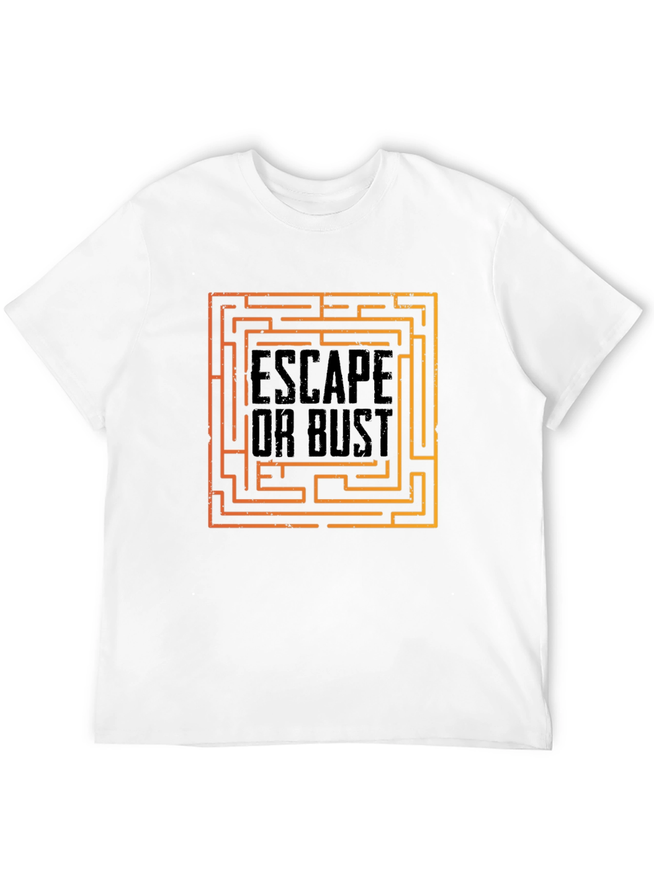 Escape or Bust Maze Graphic Tee