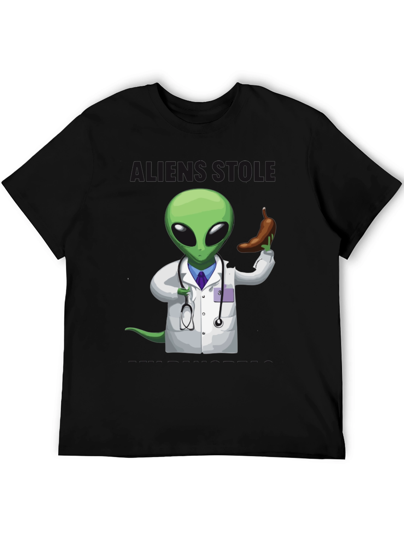 Doctor Alien Holding Appendix T-Shirt