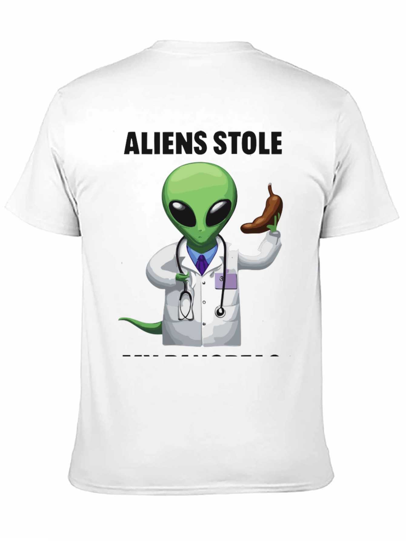 Doctor Alien Holding Appendix T-Shirt
