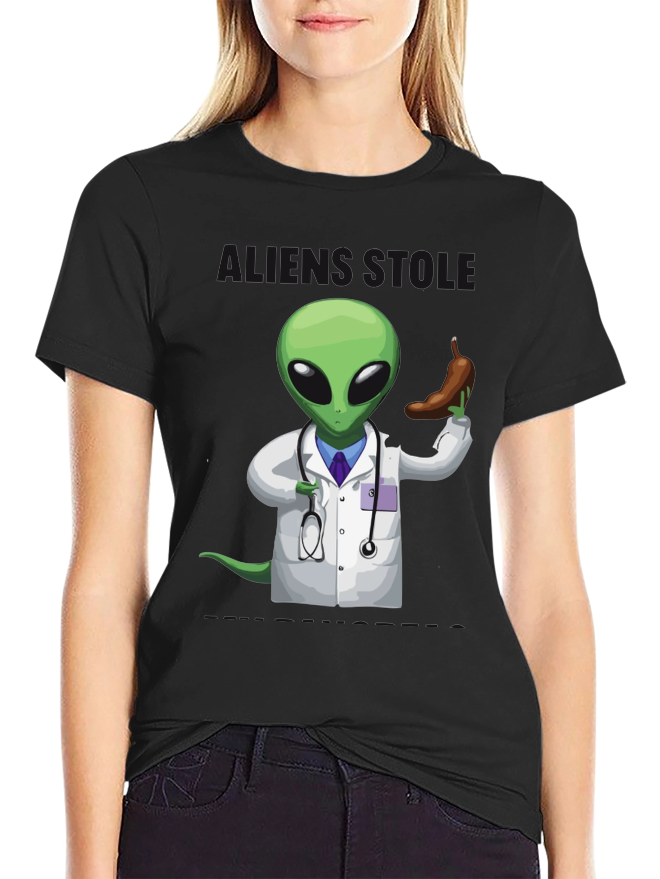 Doctor Alien Holding Appendix T-Shirt