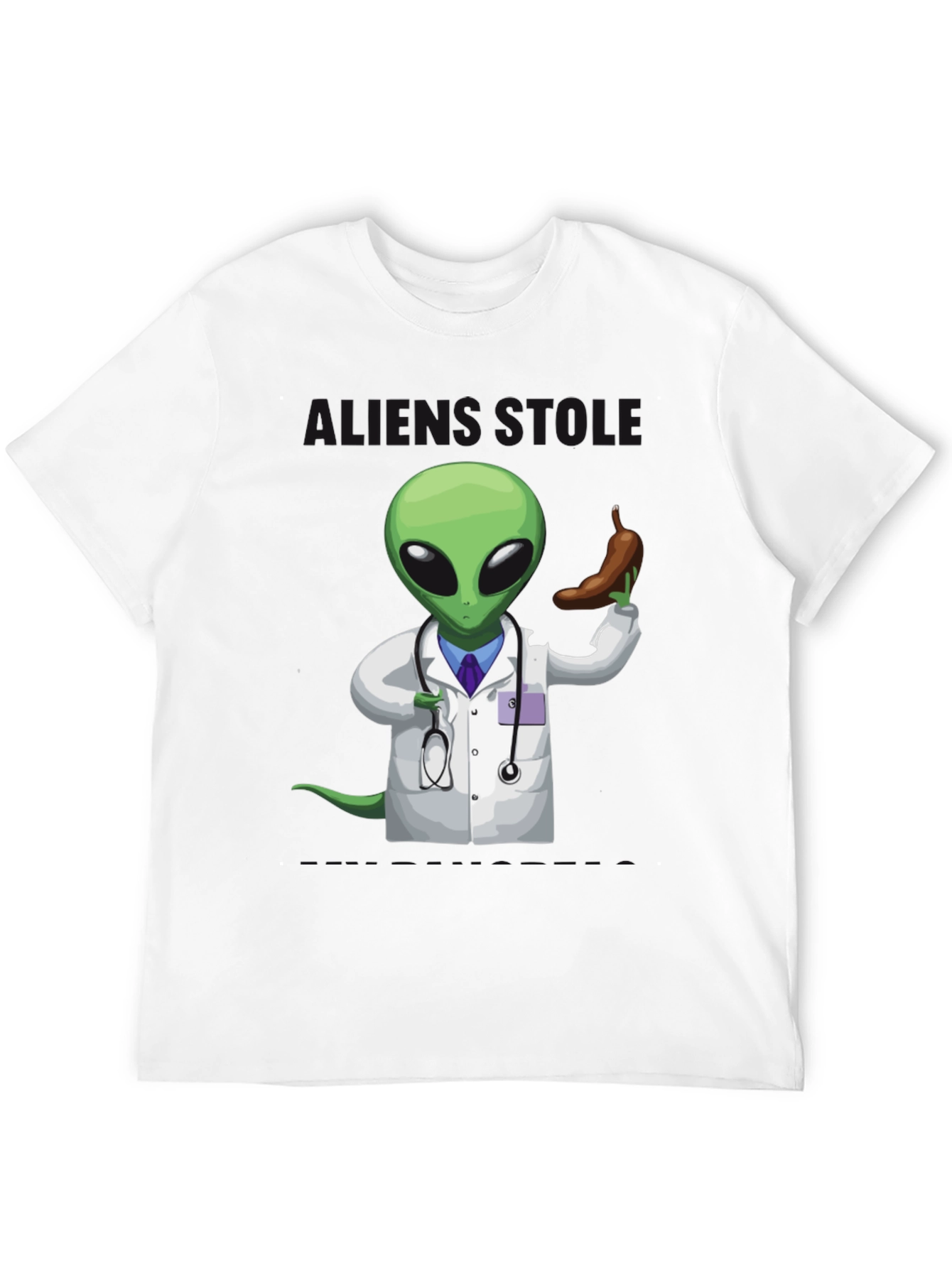 Doctor Alien Holding Appendix T-Shirt