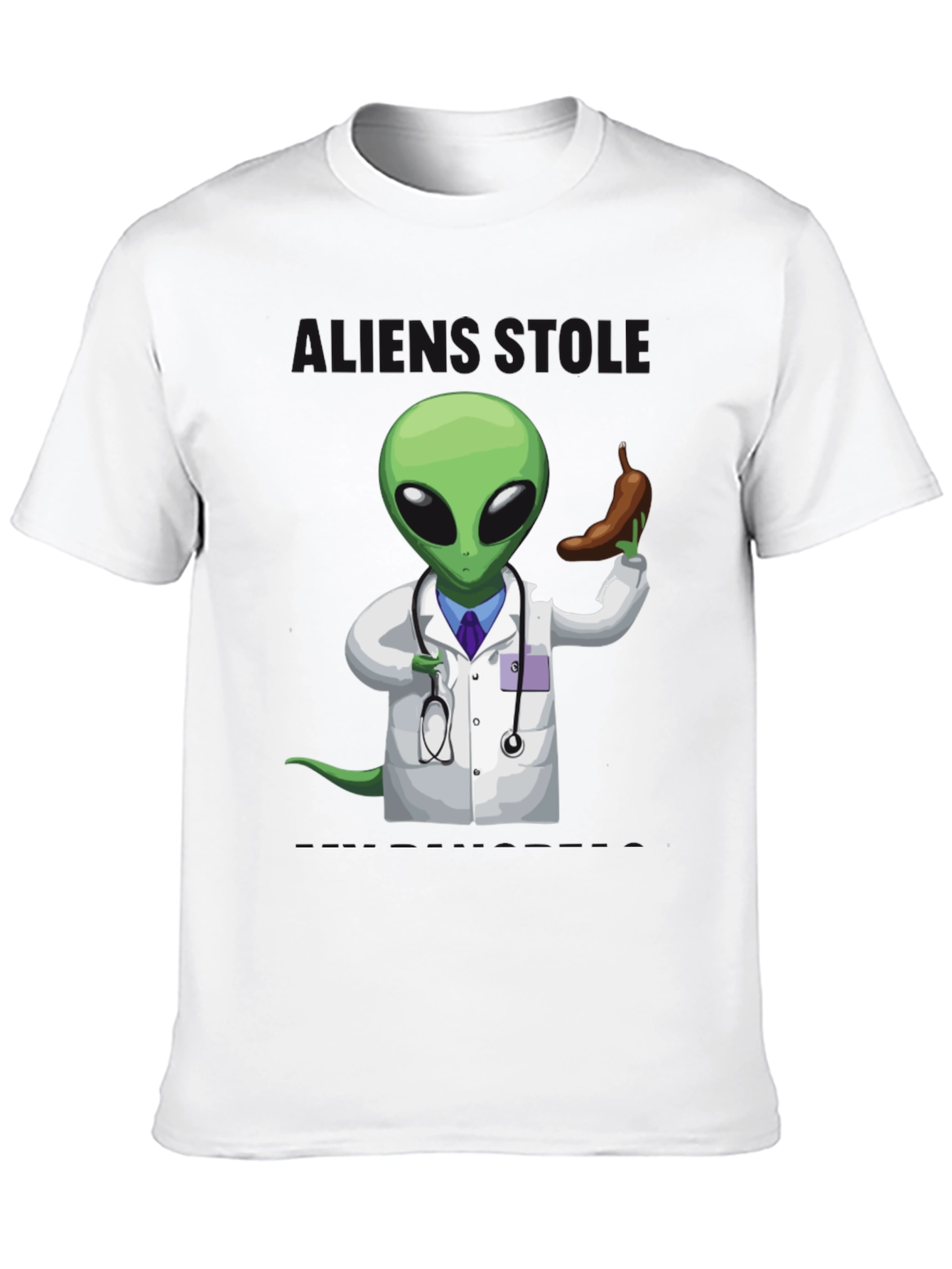 Doctor Alien Holding Appendix T-Shirt