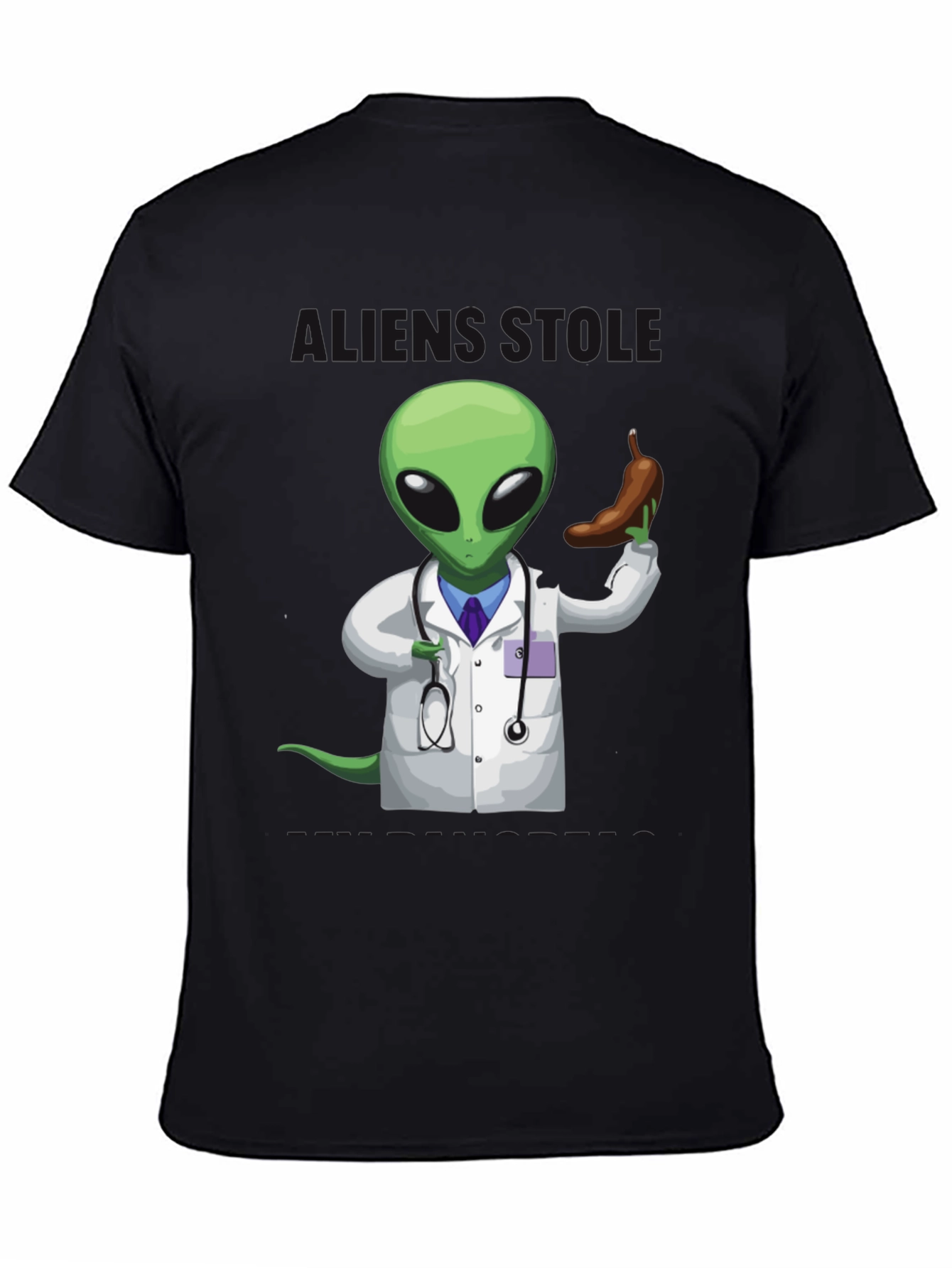 Doctor Alien Holding Appendix T-Shirt