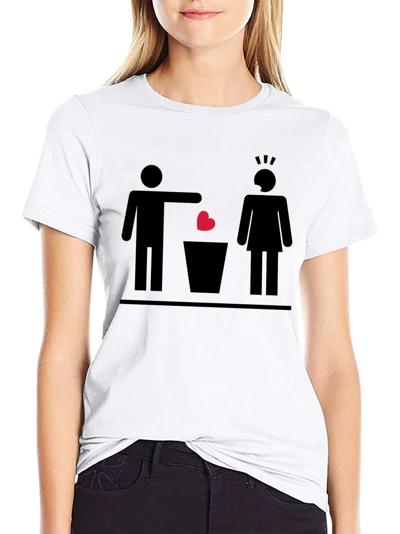 Rejected Heart Tee