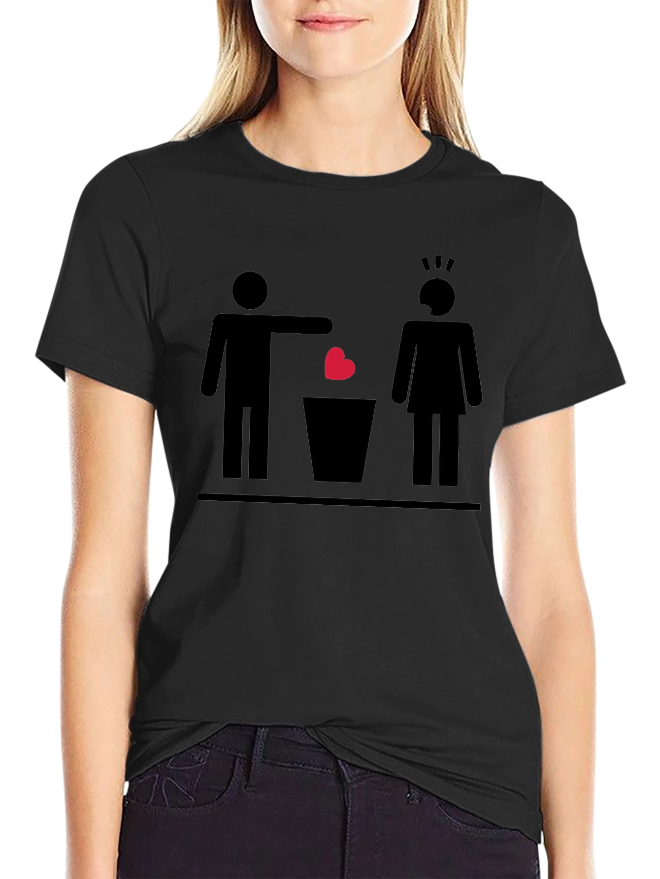 Rejected Heart Tee