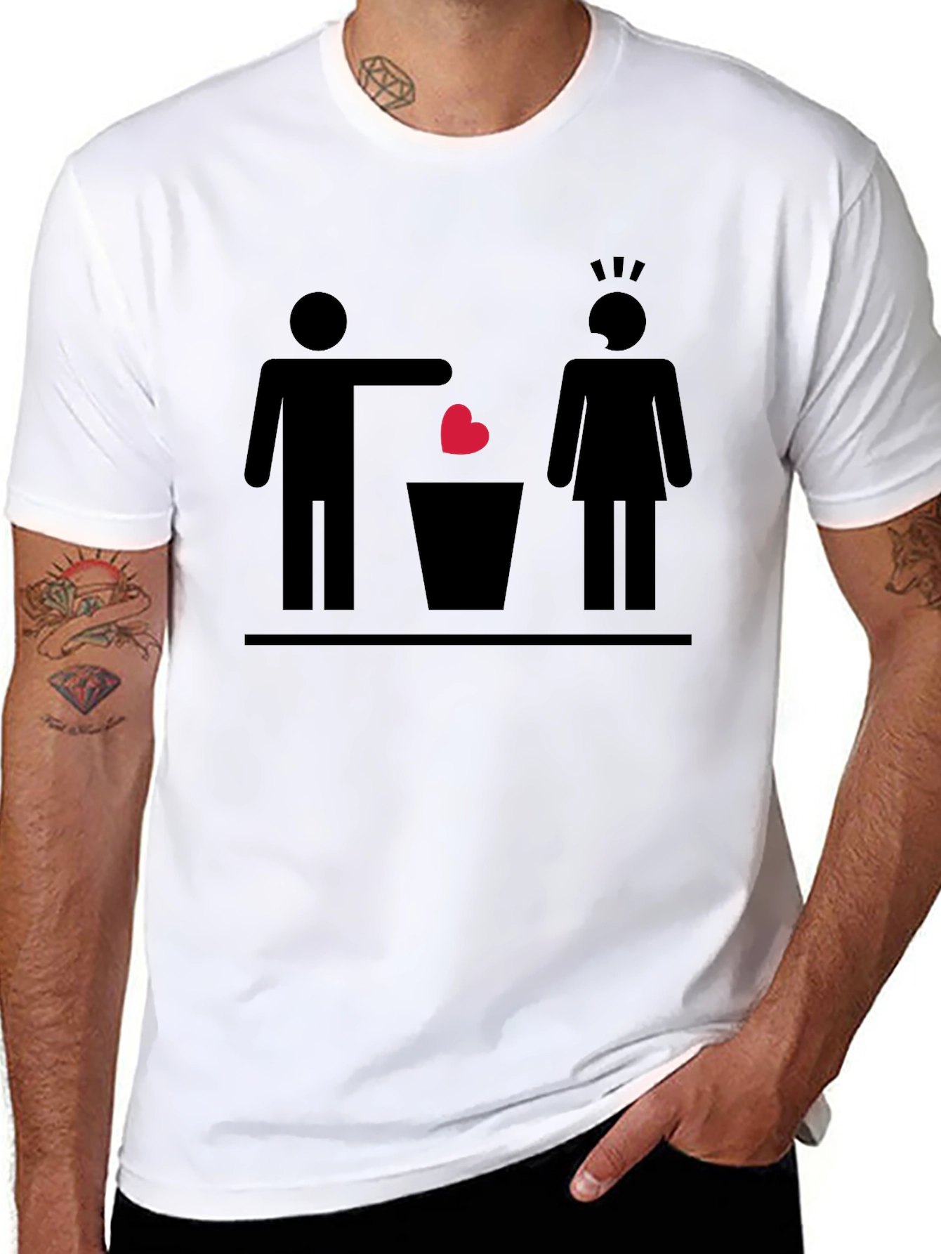 Rejected Heart Tee