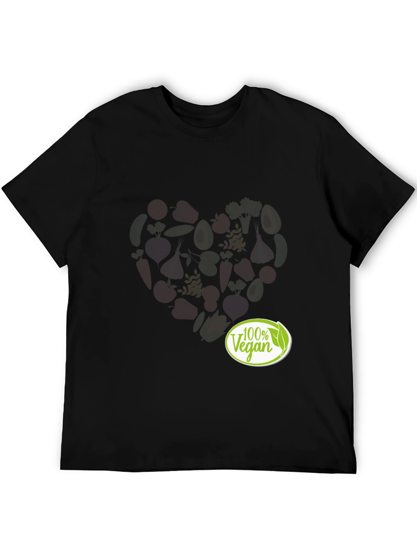 100% Vegan Graphic Tee - Heart Healthy