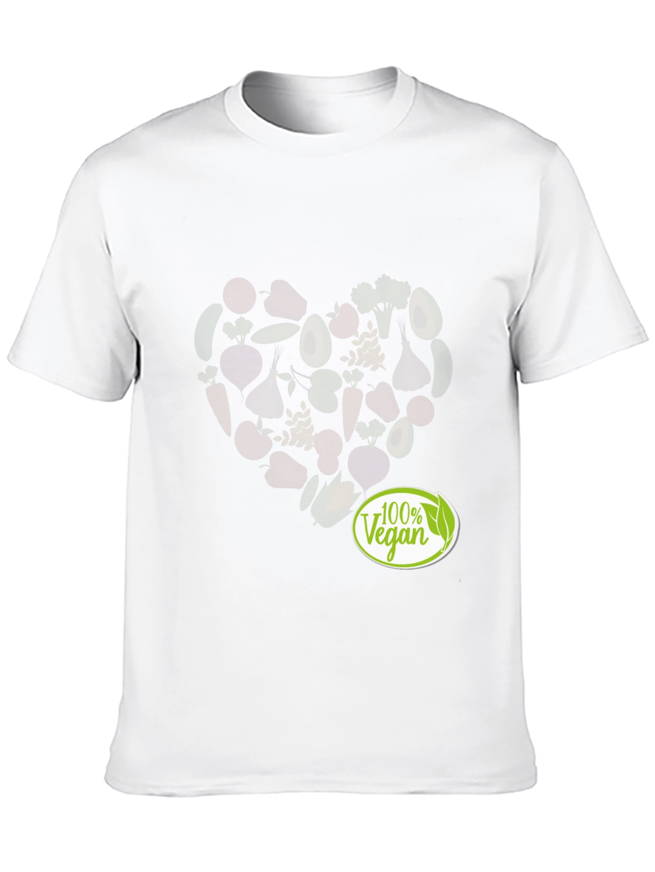 100% Vegan Graphic Tee - Heart Healthy