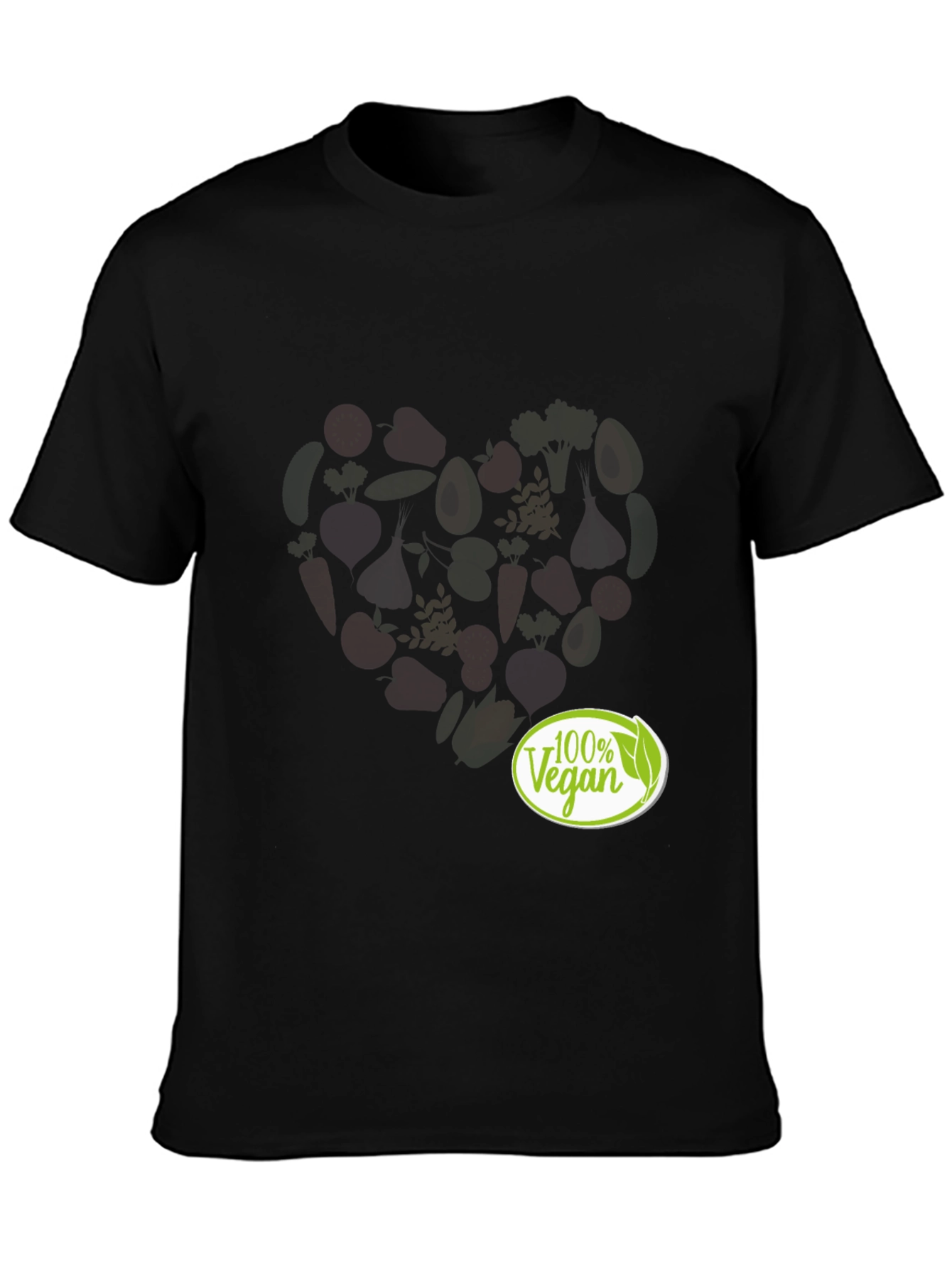 100% Vegan Graphic Tee - Heart Healthy