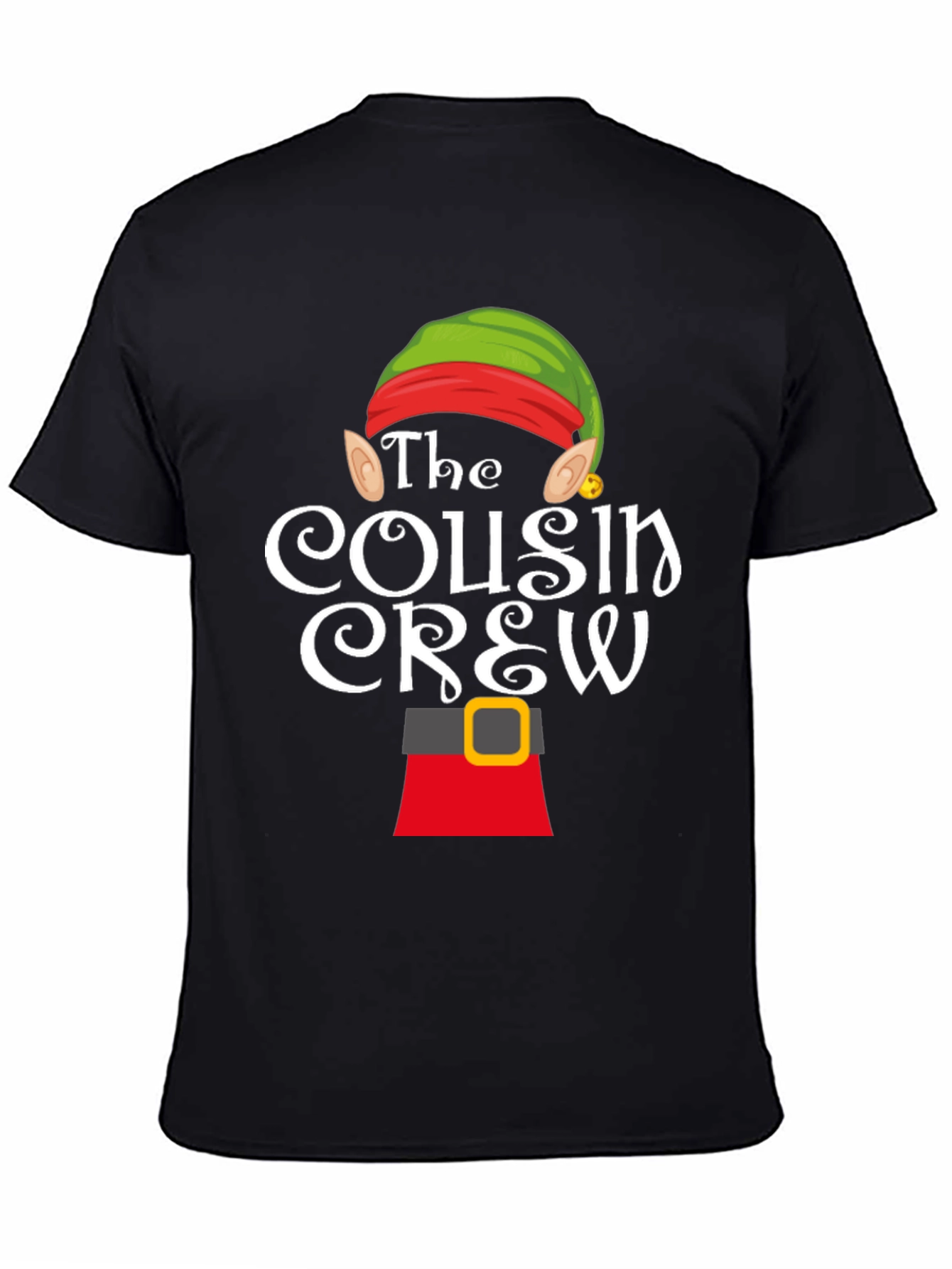 Cousin Crew Elf Shirt - Holiday Family Matching Tee