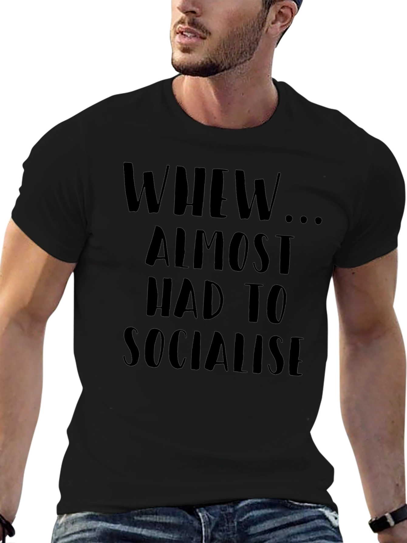 Whew Socialise Graphic T-Shirt