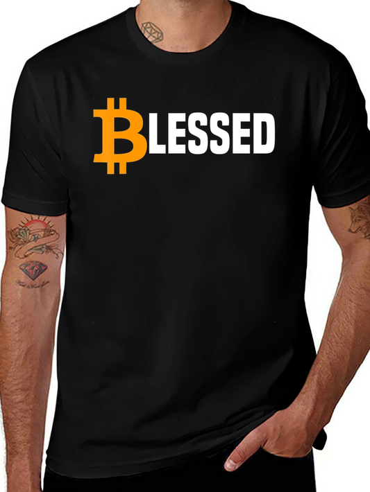 Bitcoin Blessed T-Shirt - Crypto HODL Style