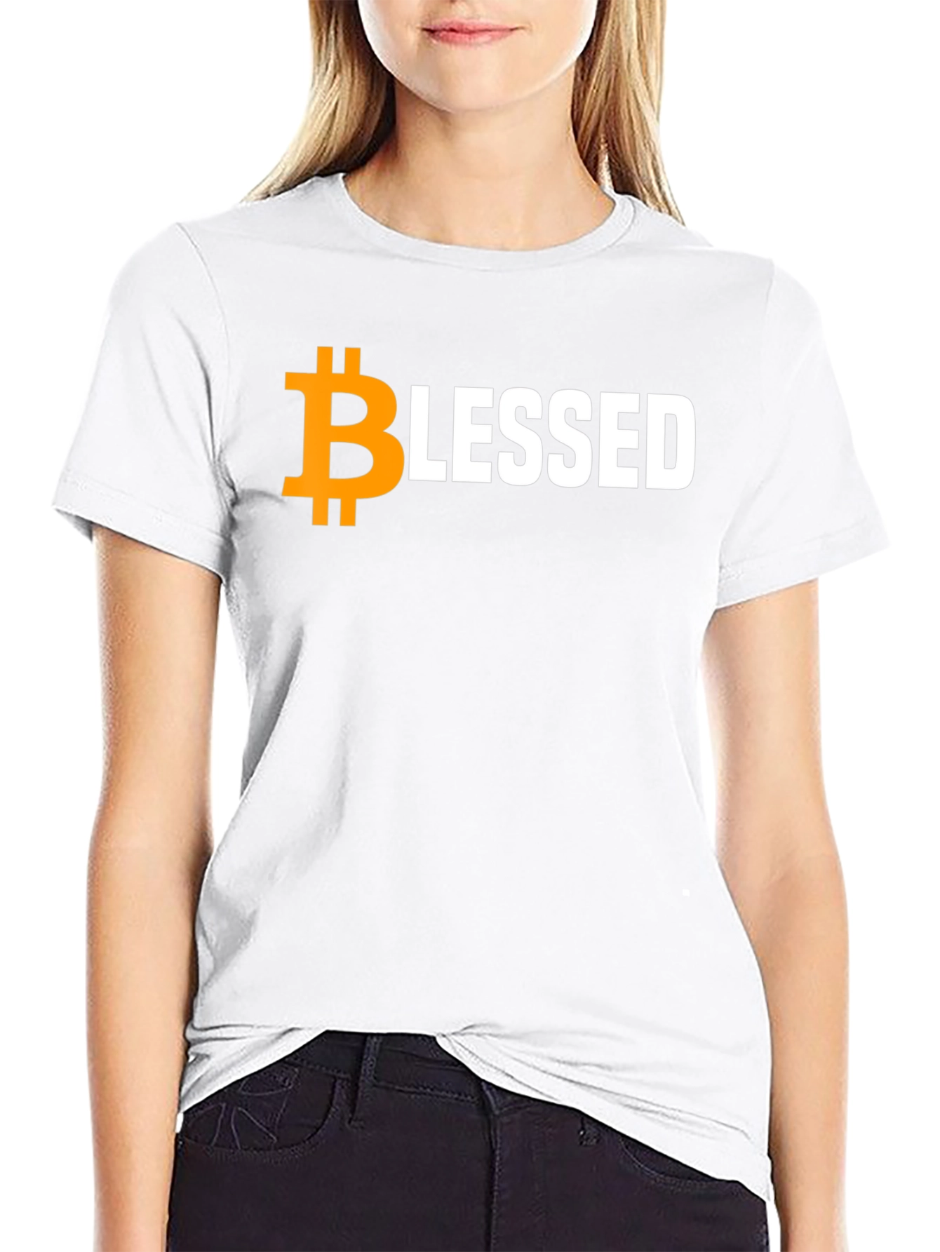 Bitcoin Blessed T-Shirt - Crypto HODL Style