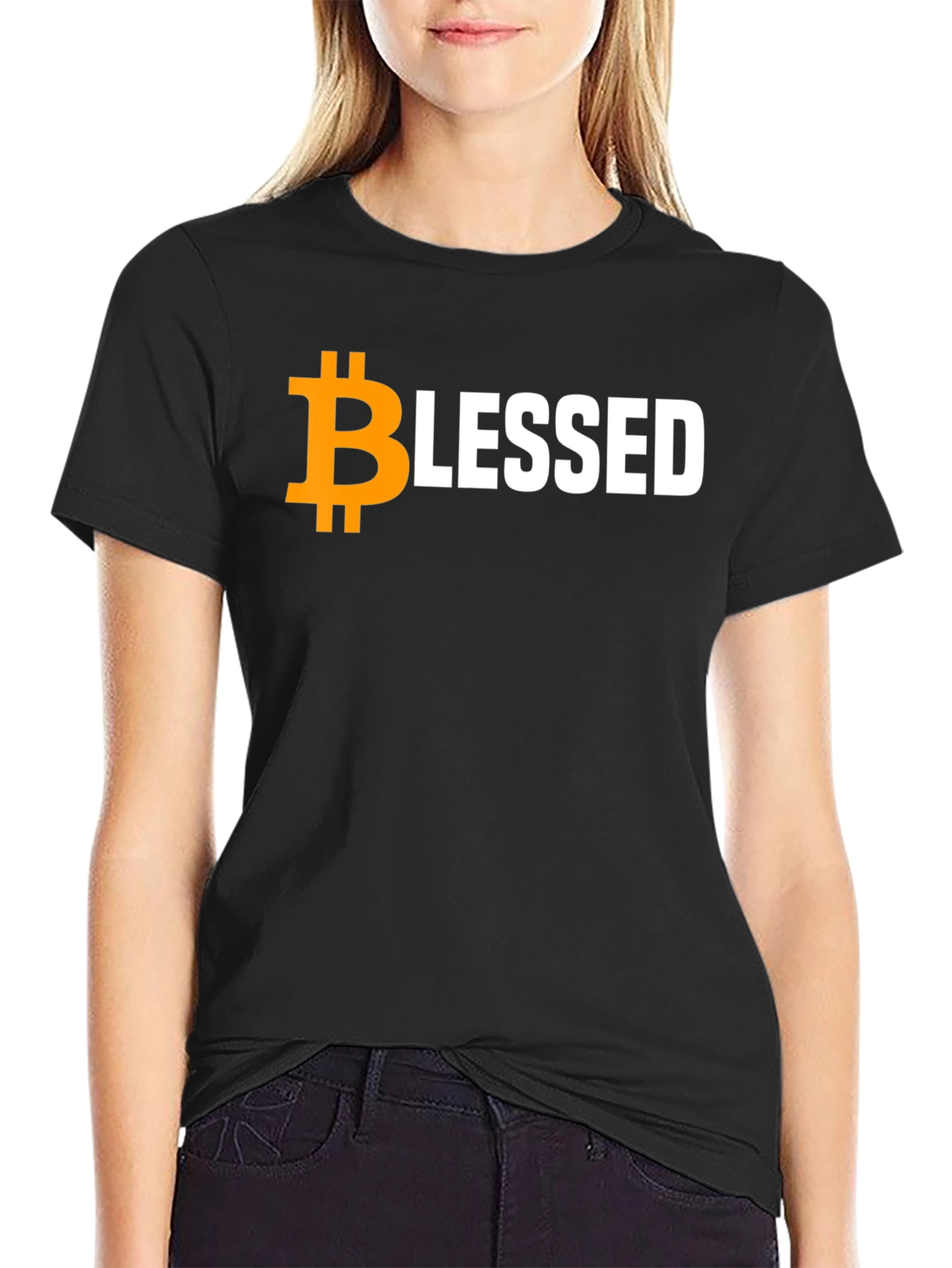 Bitcoin Blessed T-Shirt - Crypto HODL Style