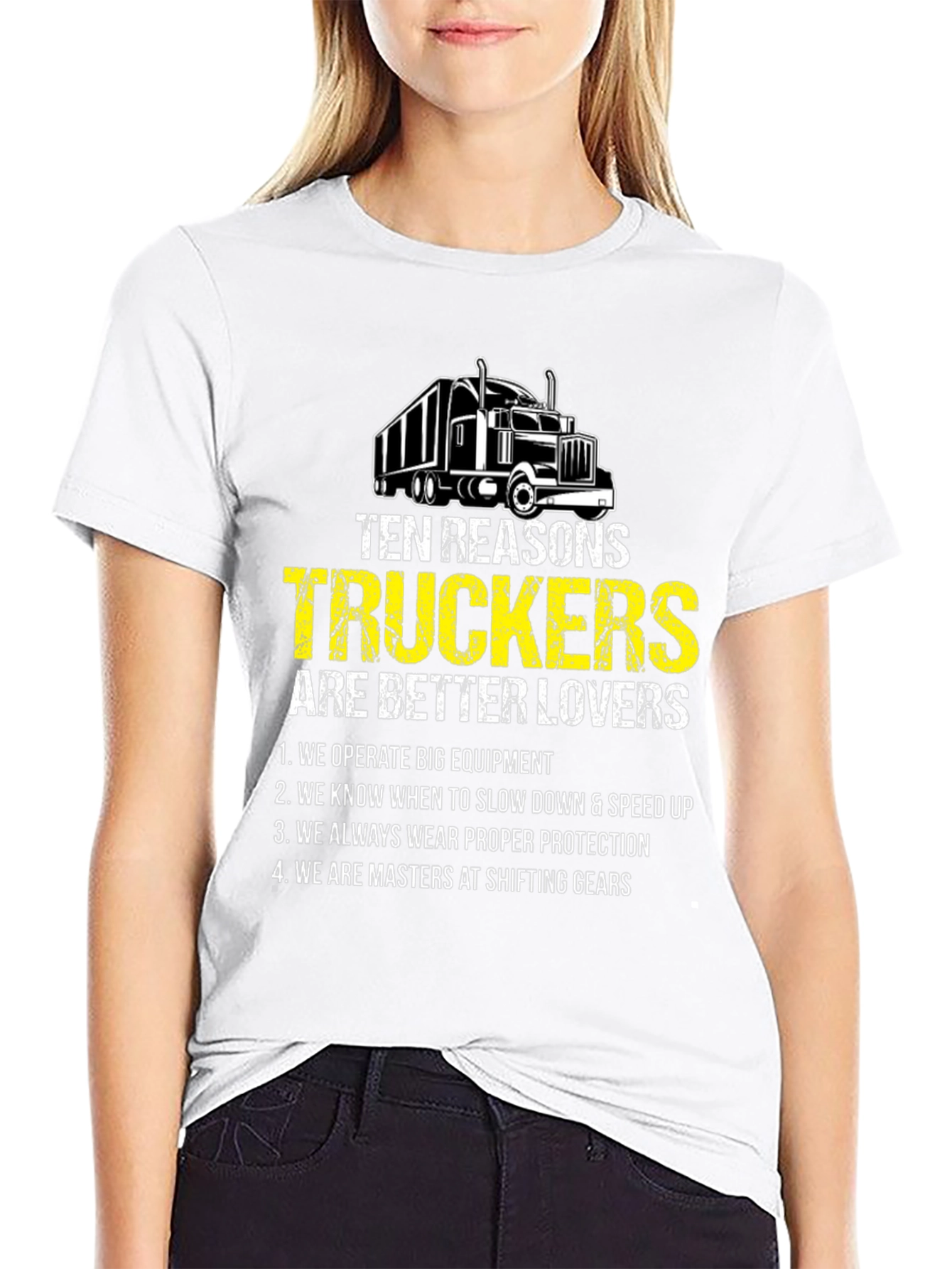 Trucker Lover Novelty T-Shirt