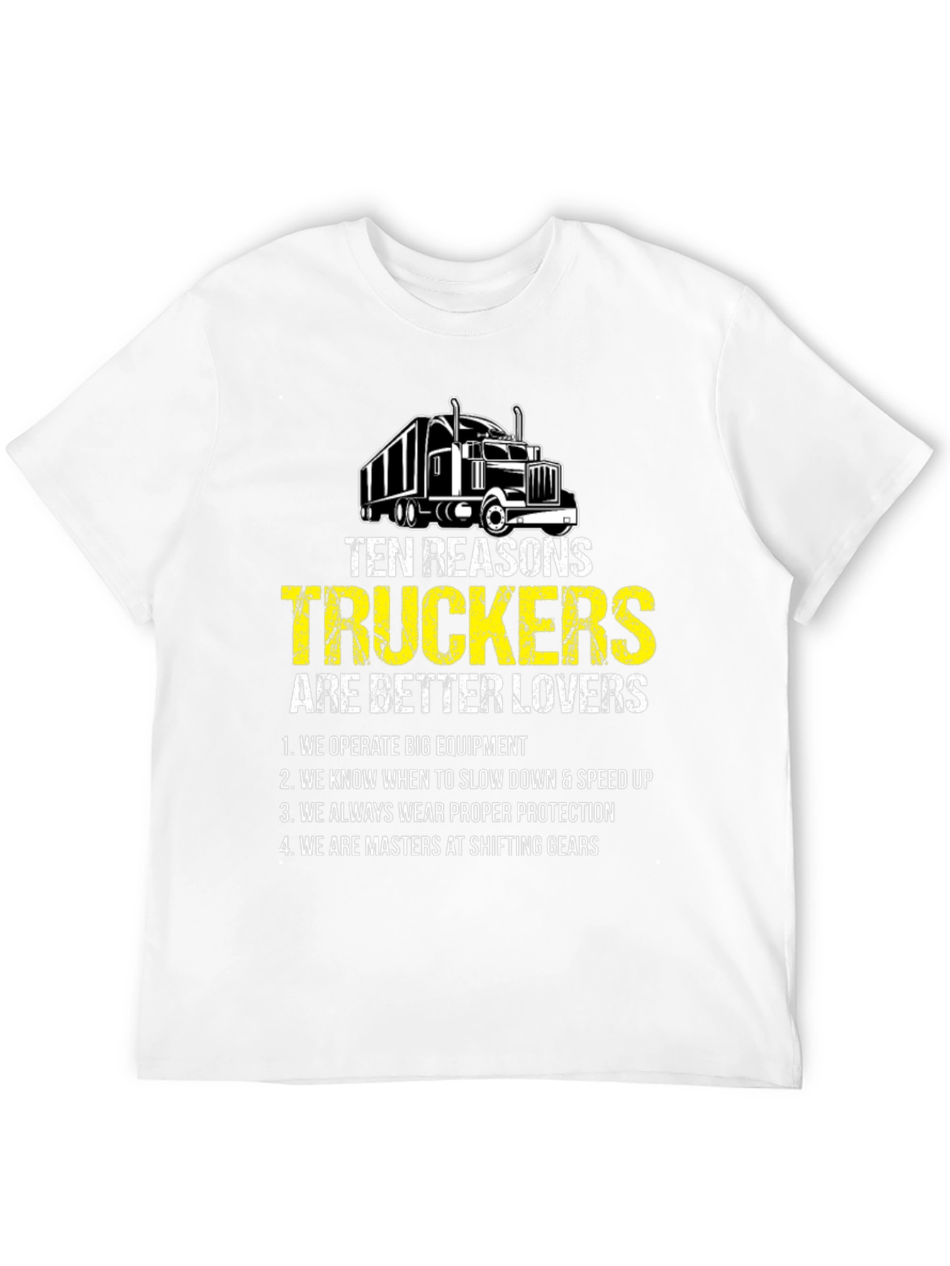 Trucker Lover Novelty T-Shirt