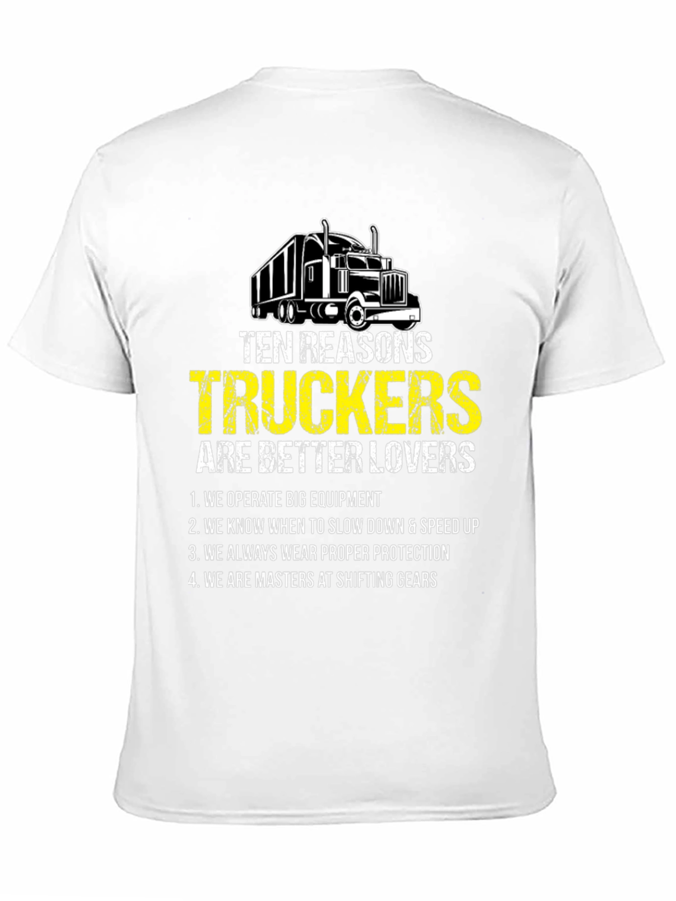 Trucker Lover Novelty T-Shirt